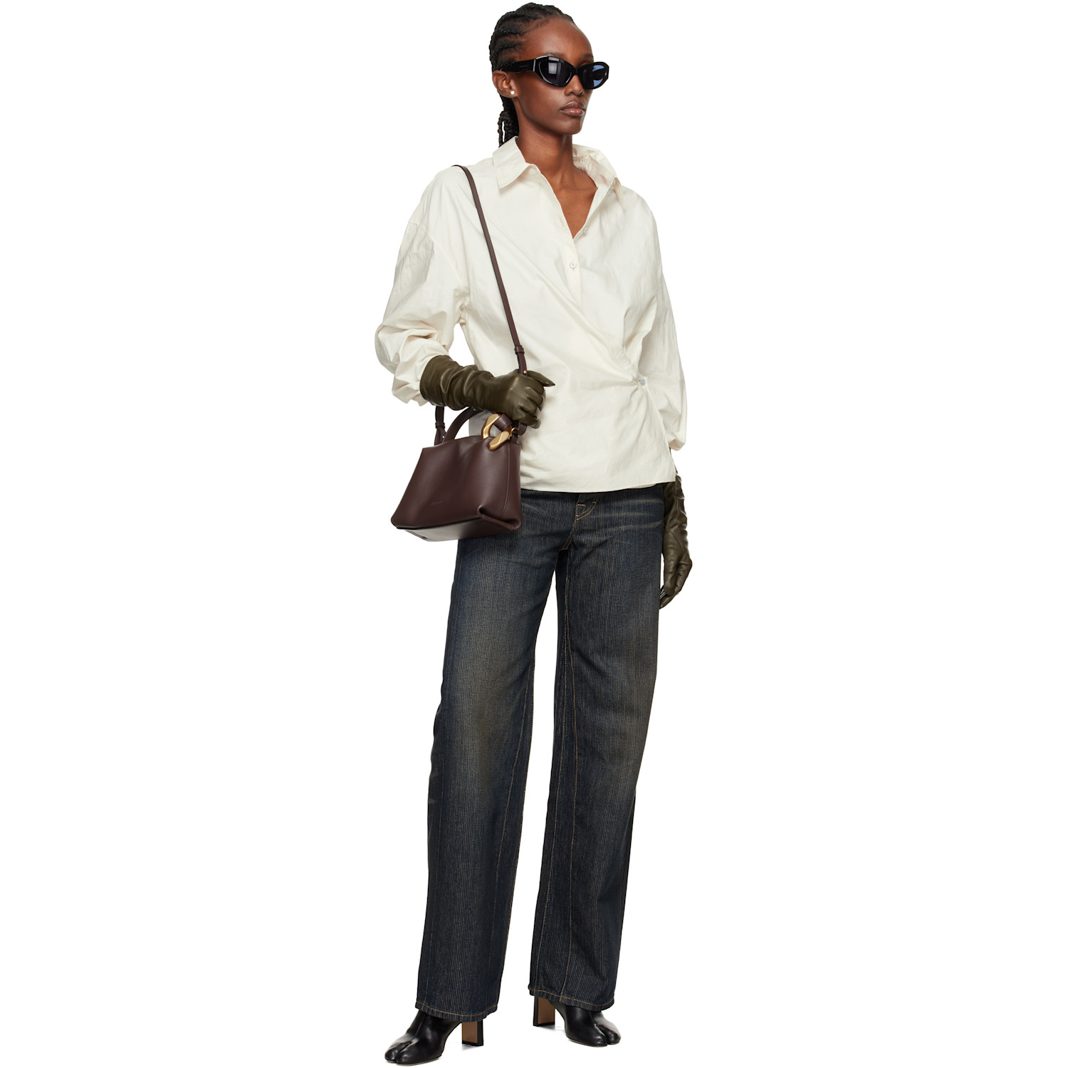  Handsome Stockholm Green Essentials Long Gloves 