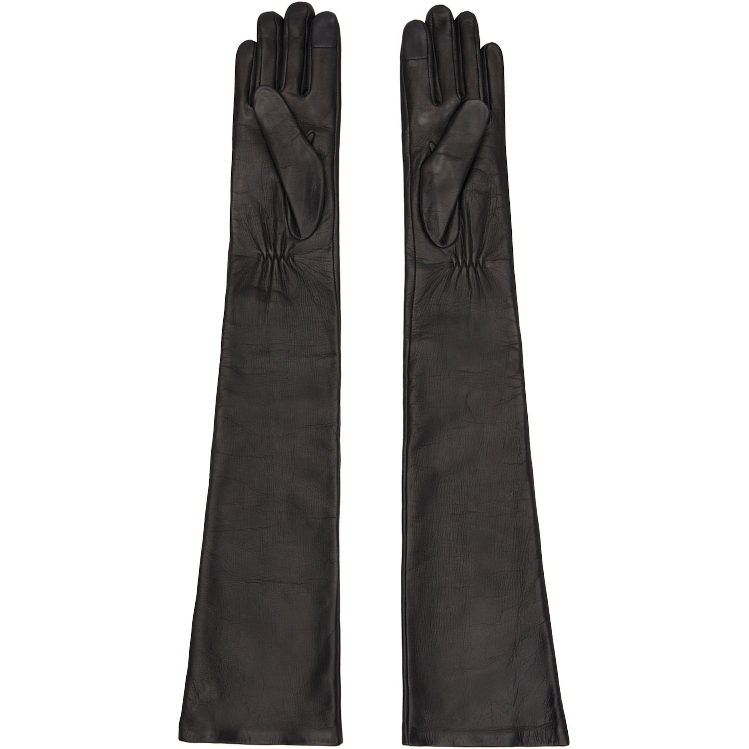  Handsome Stockholm Black Essentials Extra Long Gloves 