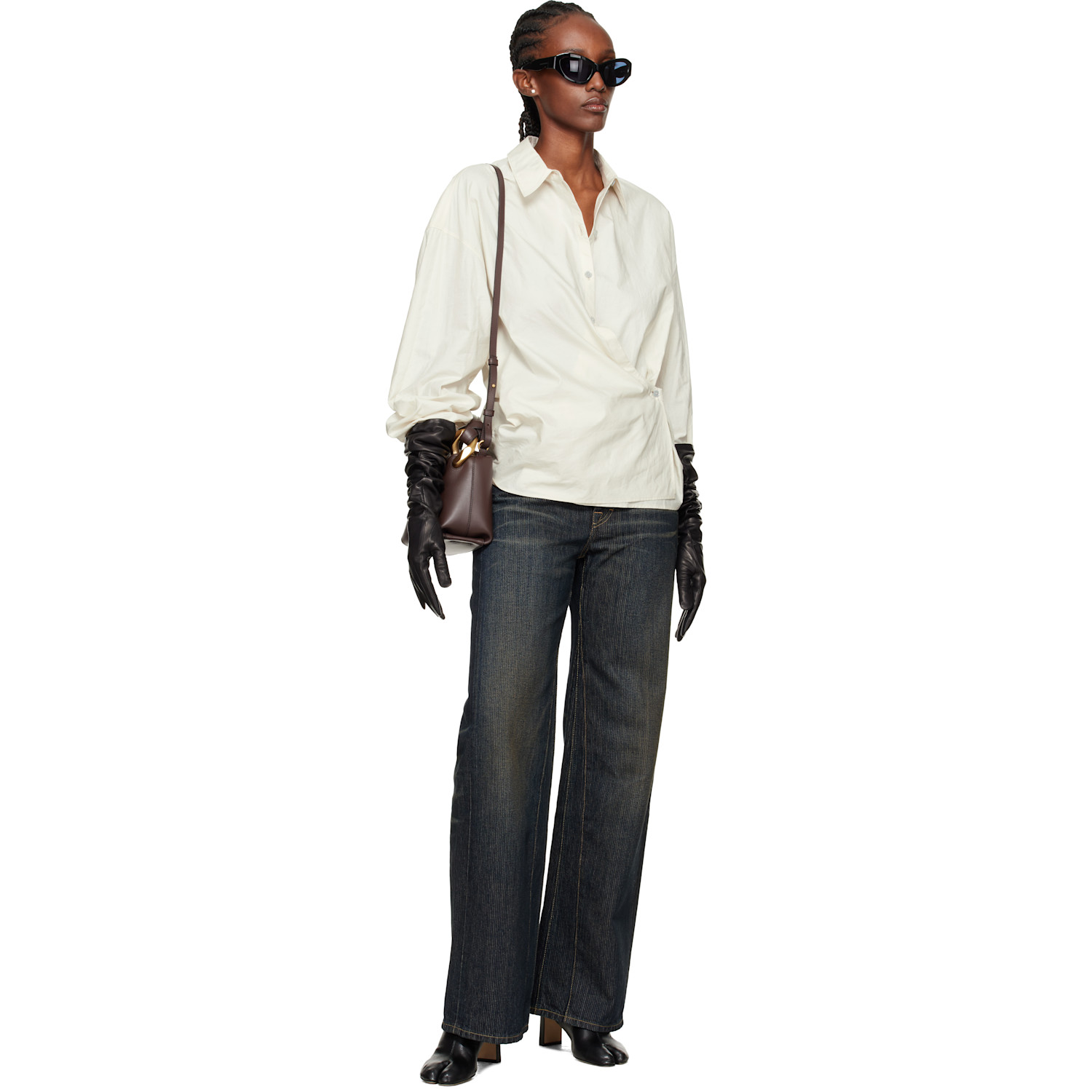  Handsome Stockholm Black Essentials Extra Long Gloves 