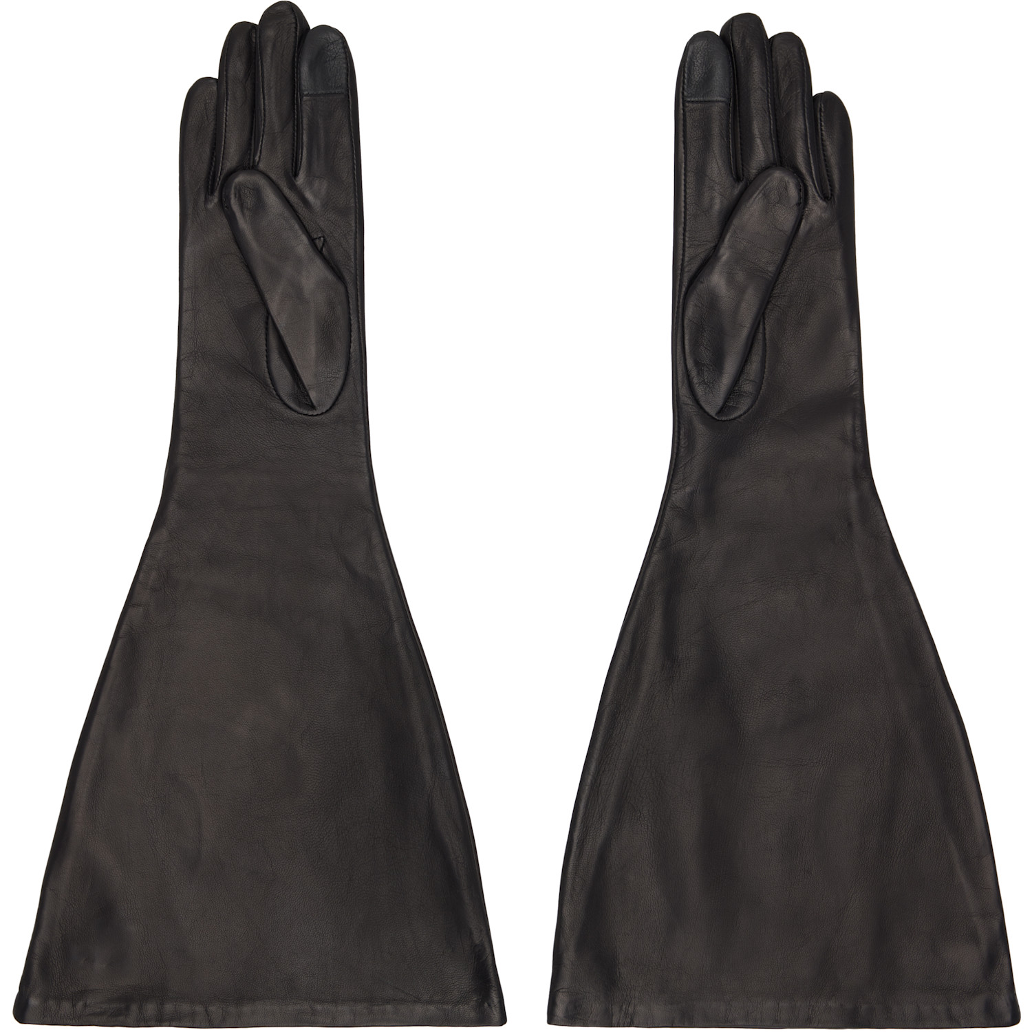  Handsome Stockholm Black Essentials Wide Gloves 