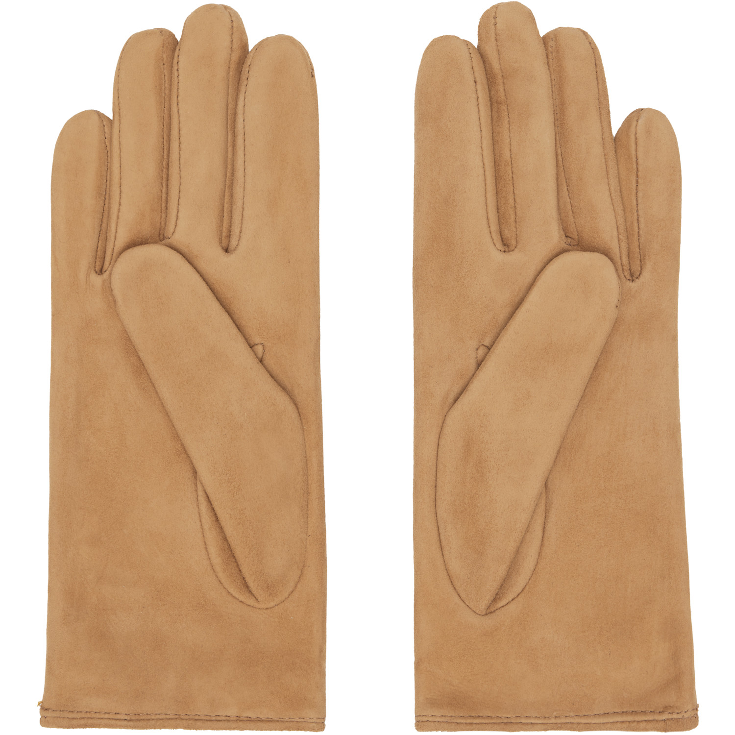  Handsome Stockholm Beige Essentials Suede Gloves 