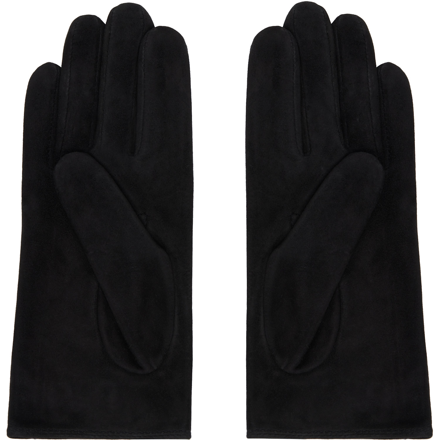  Handsome Stockholm Black Essentials Suede Gloves 
