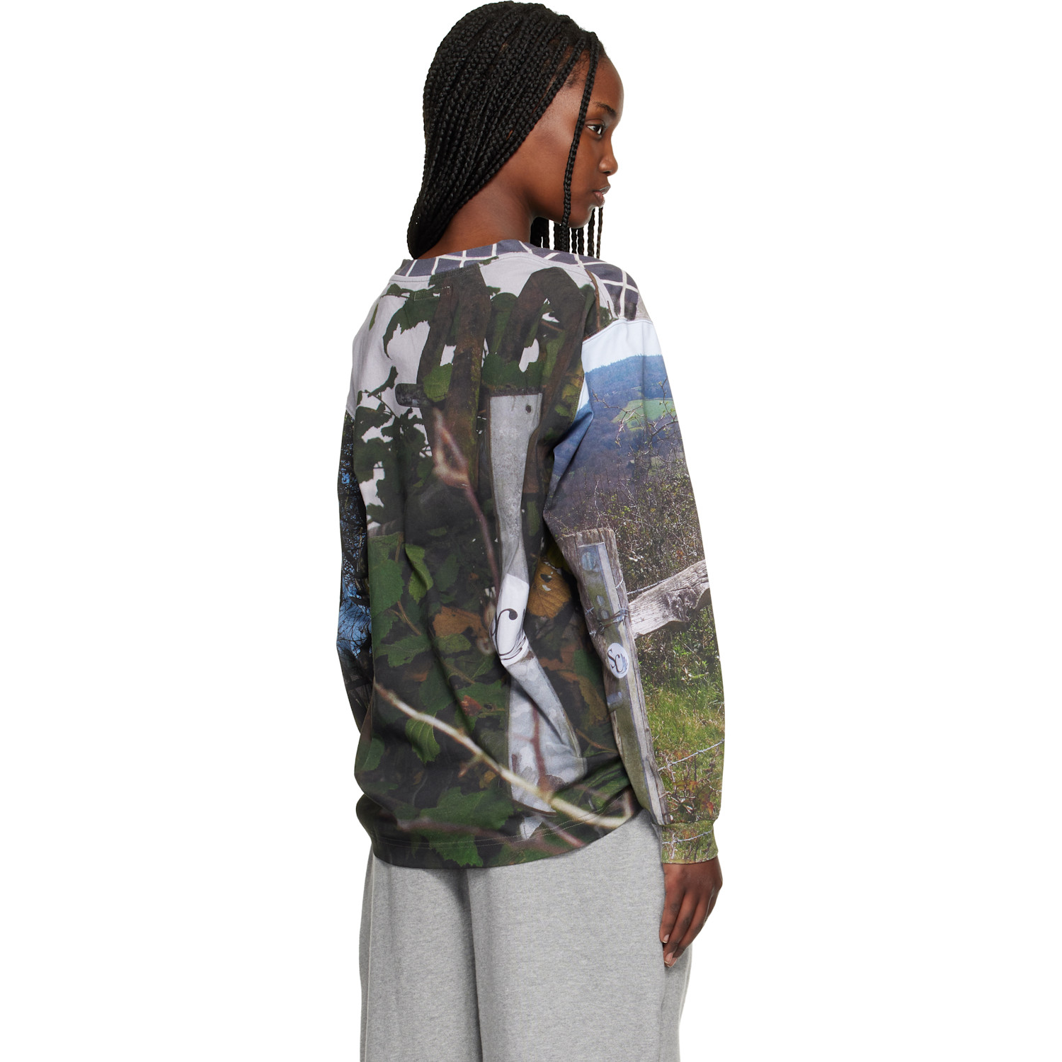  Stefan Cooke Multicolor Country View Long Sleeve T-shirt 