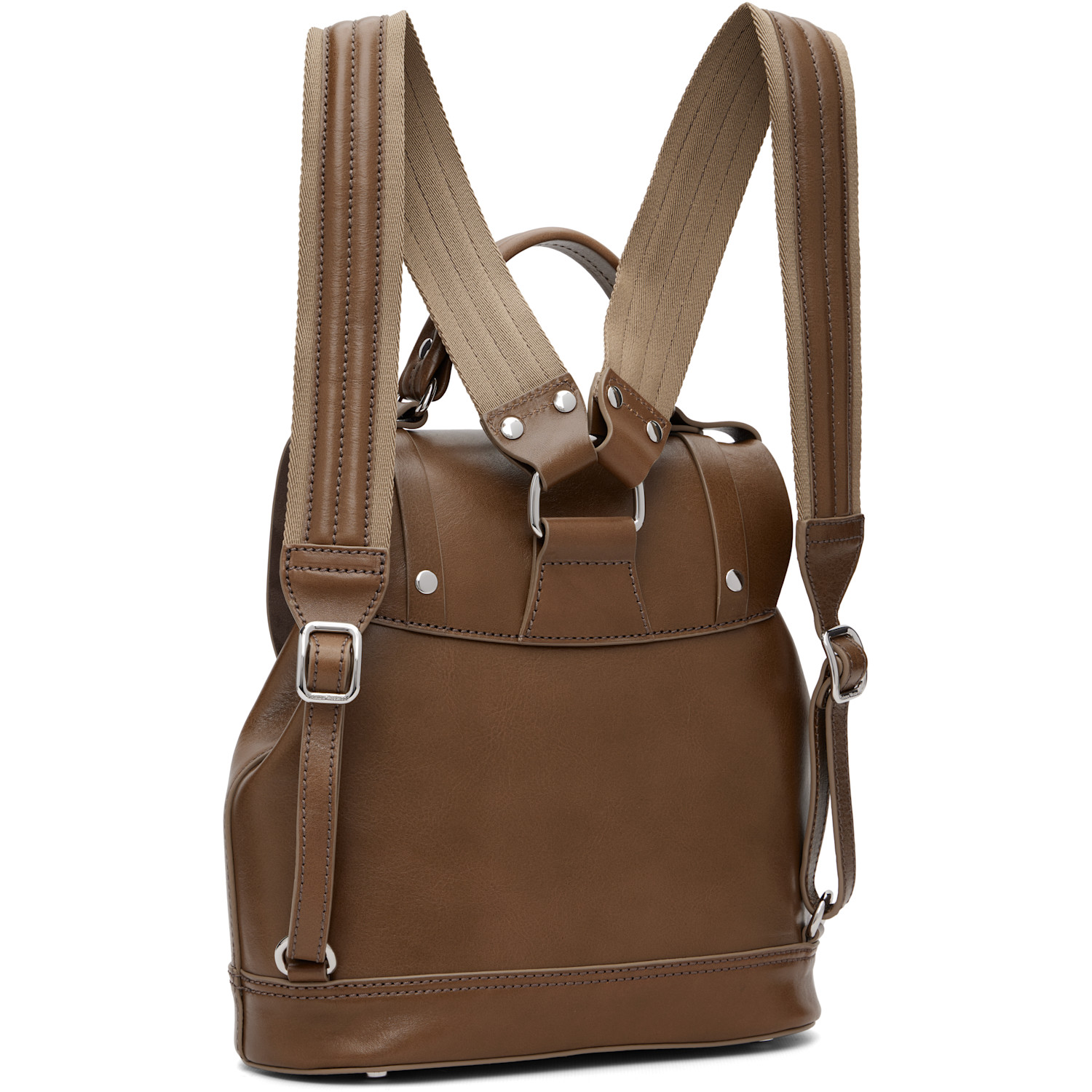  Vivienne Westwood Brown Max Small Backpack 