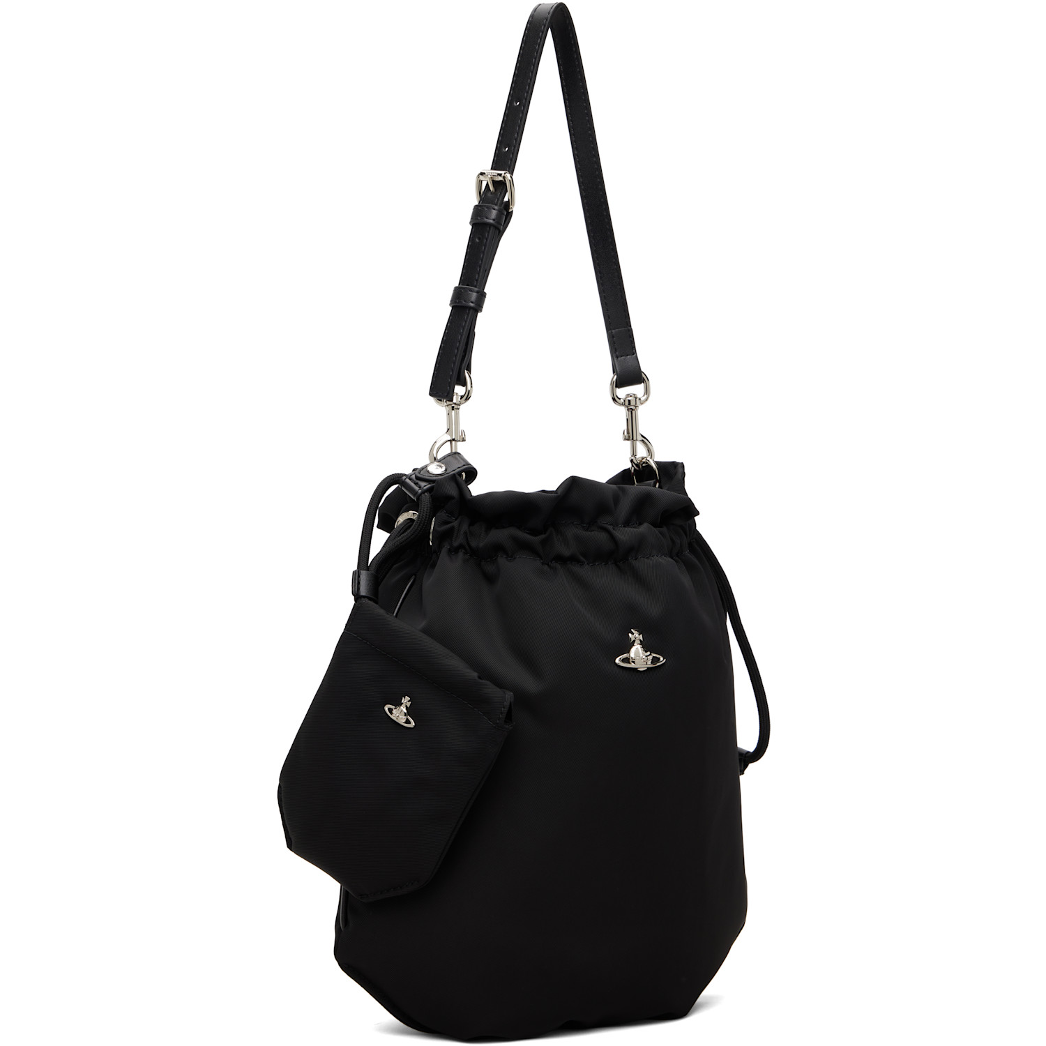  Vivienne Westwood Black Drawstring Bag 