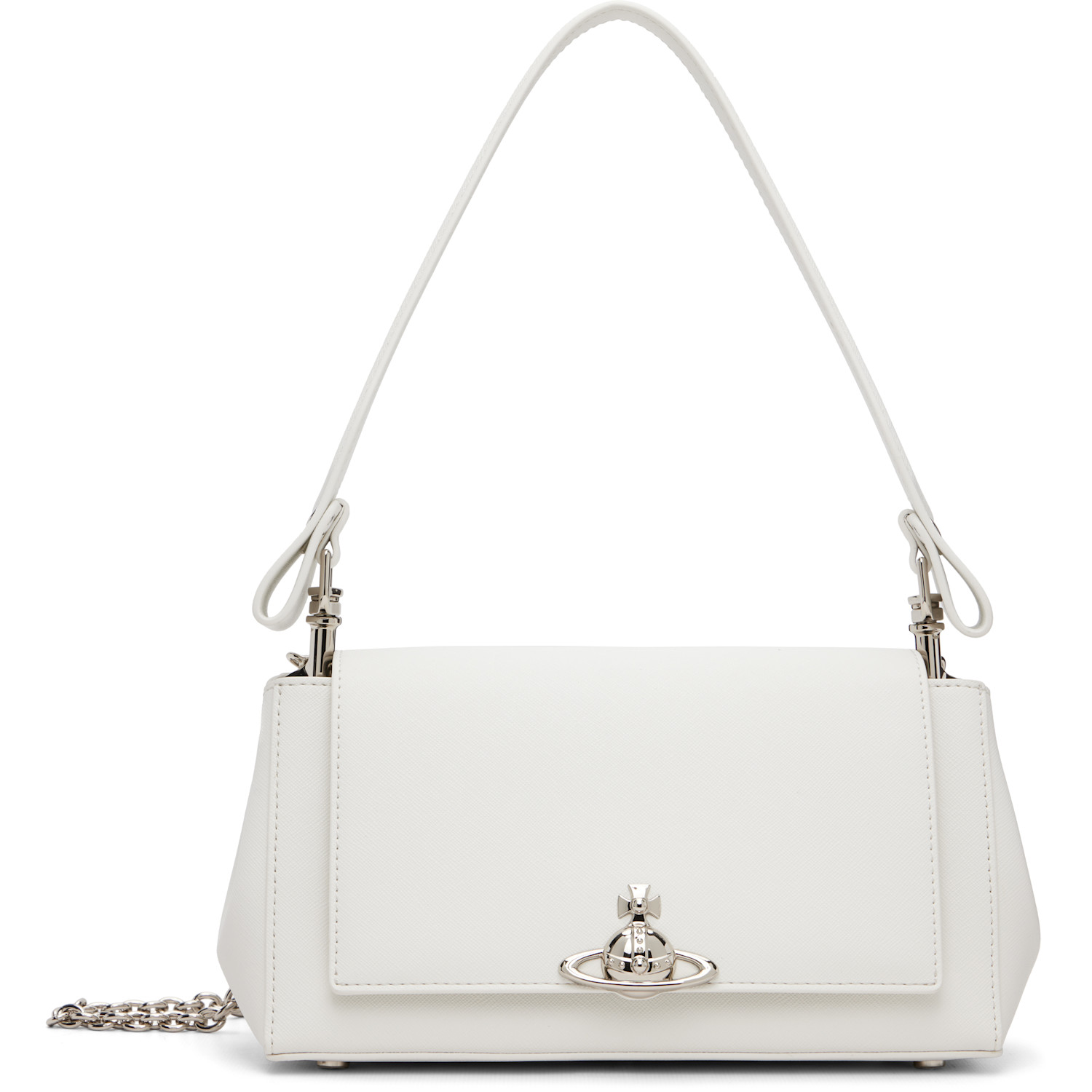 Vivienne Westwood White Hazel Medium Bag
