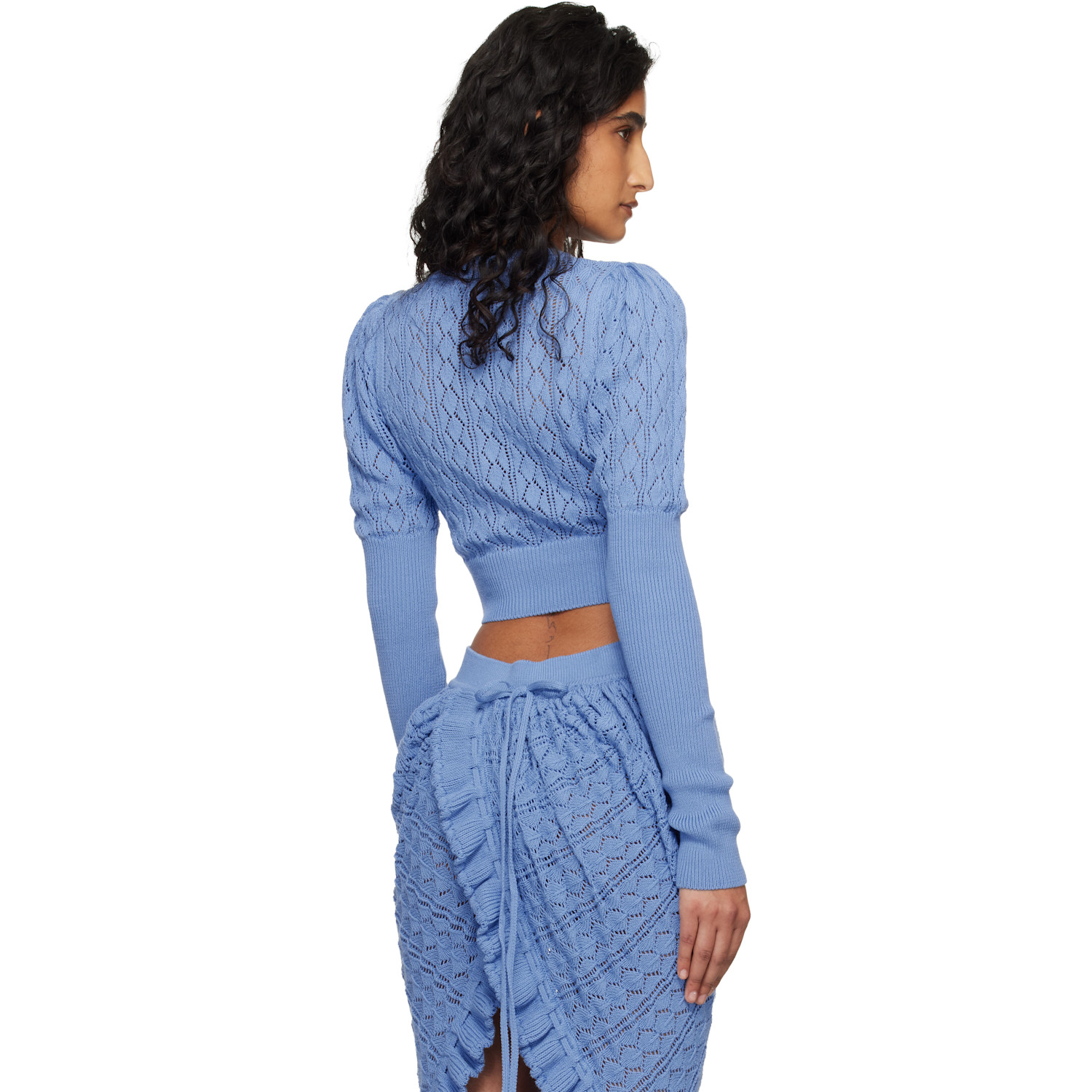  Vivienne Westwood Blue Ella Cardigan 