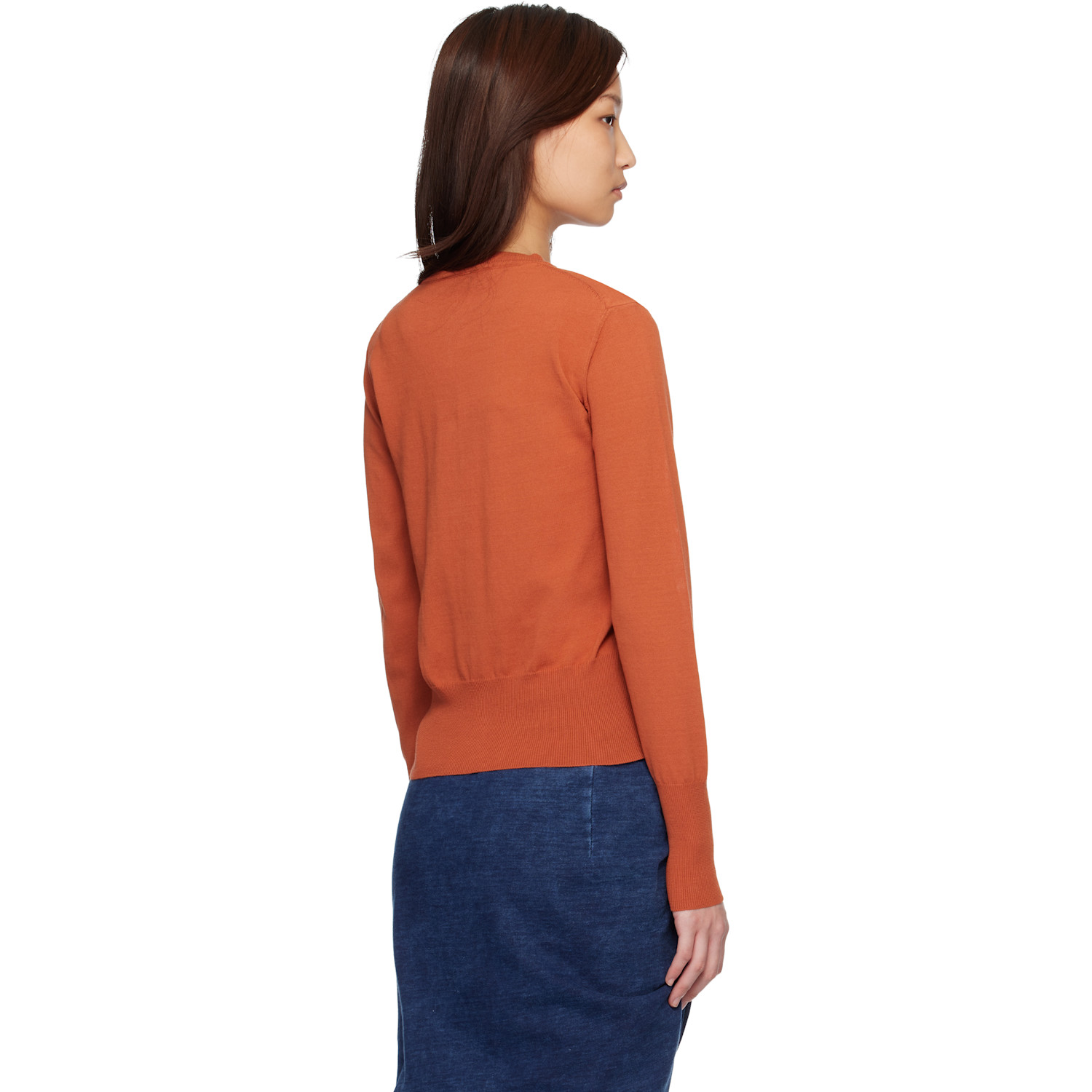  Vivienne Westwood Orange Bea Cardigan 