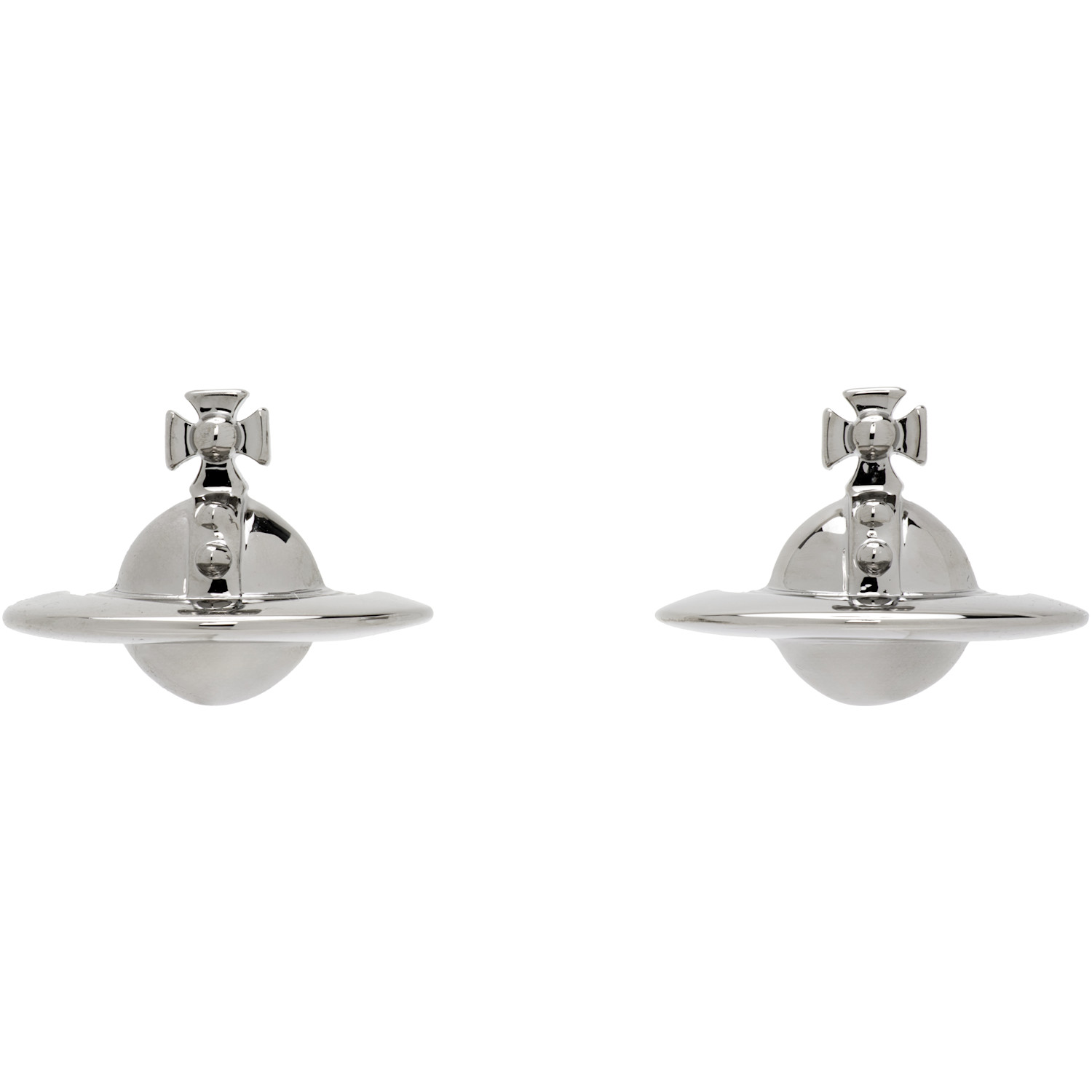 Vivienne Westwood Silver Juanita Earrings | Smart Closet