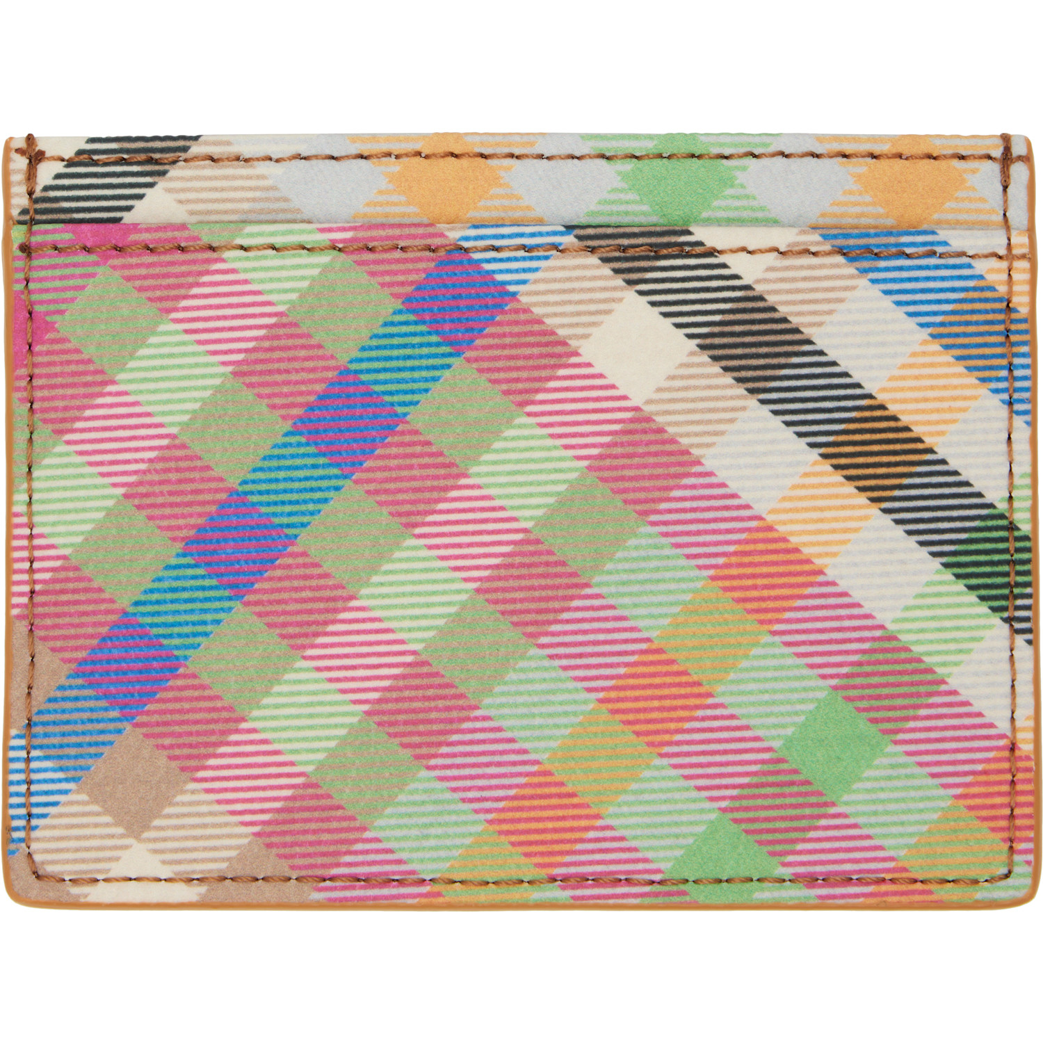  Vivienne Westwood Multicolor Flat Card Holder 