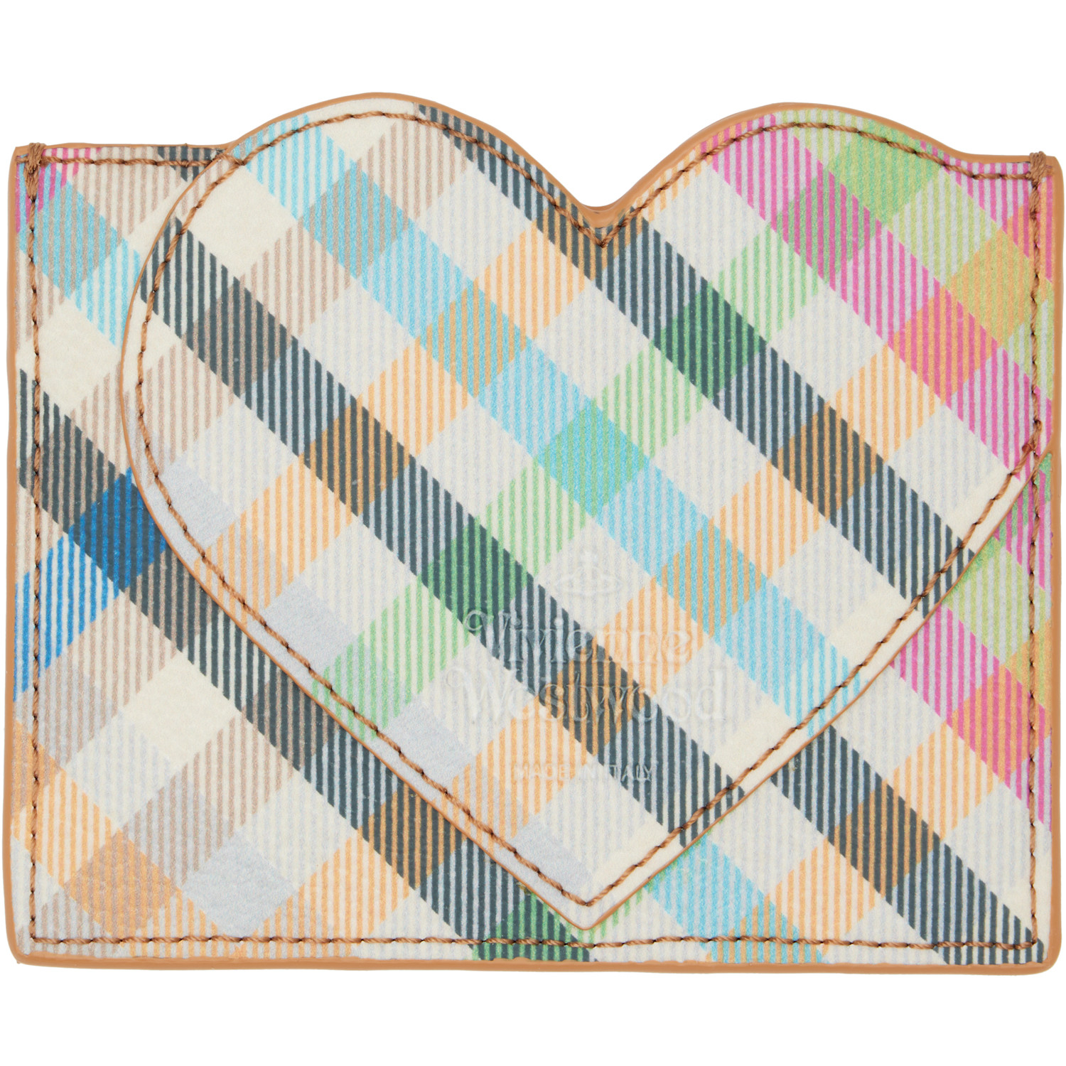  Vivienne Westwood Multicolor Heart Card Holder 