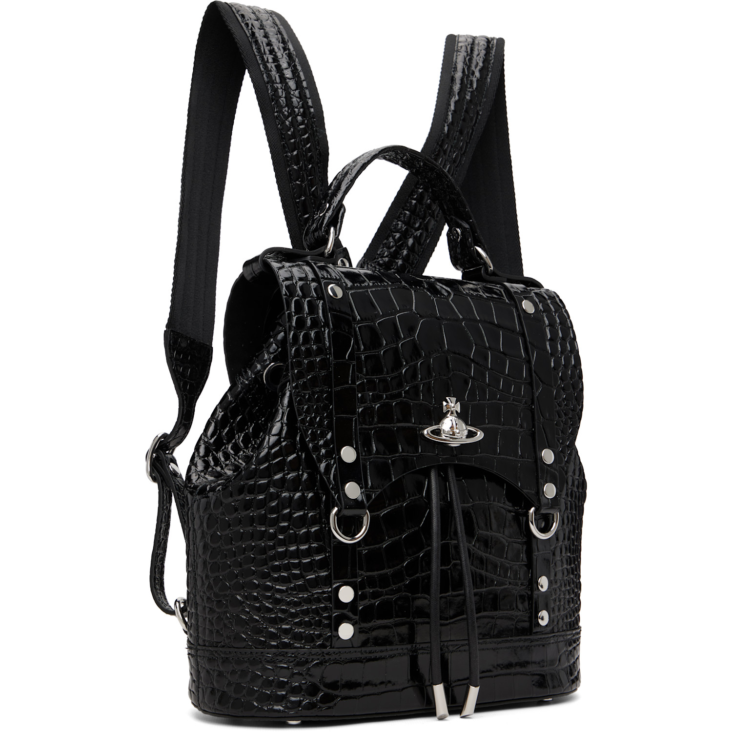  Vivienne Westwood Black Max Small Backpack 