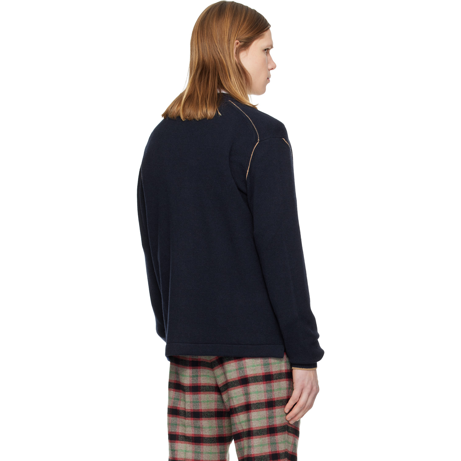  Vivienne Westwood Navy Alex Cardigan 