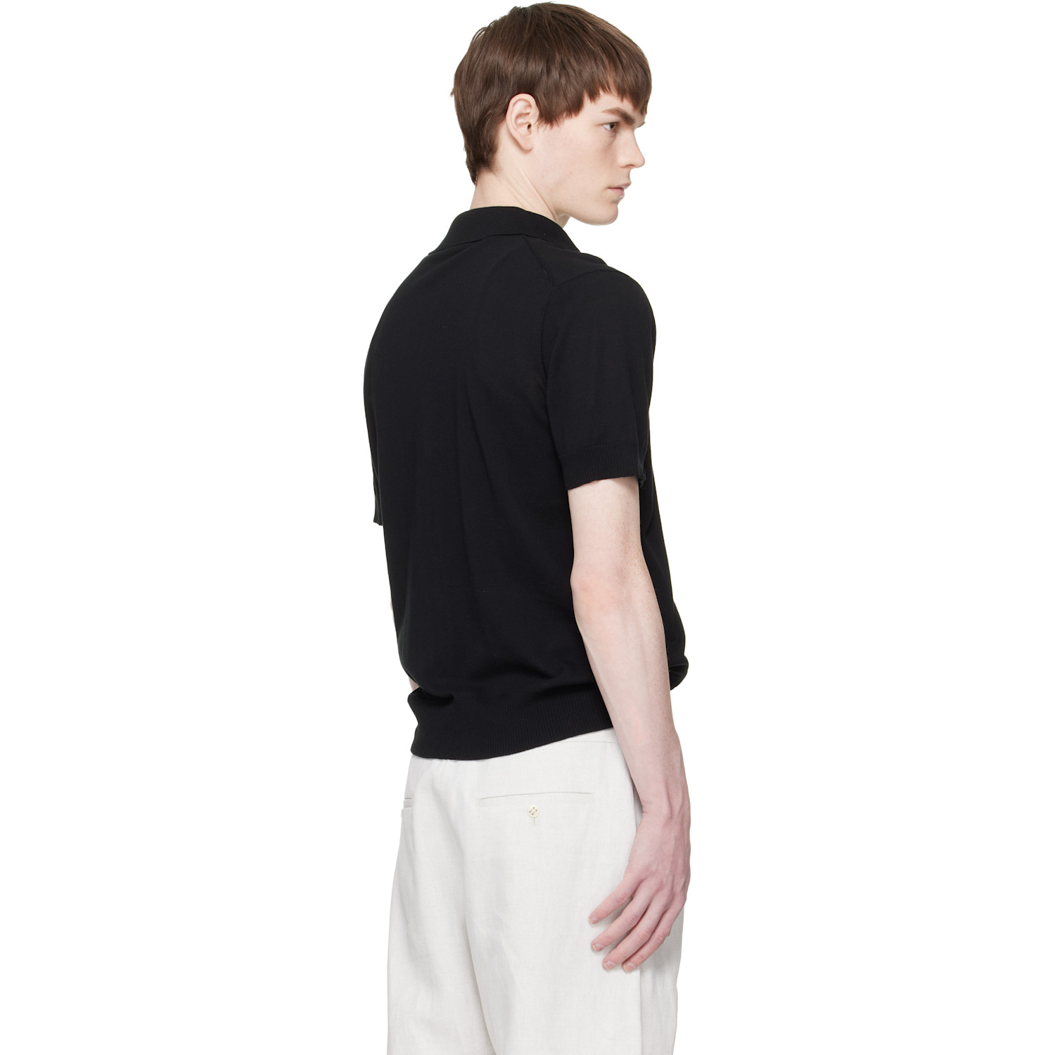  Vivienne Westwood Black Polo Cardigan 