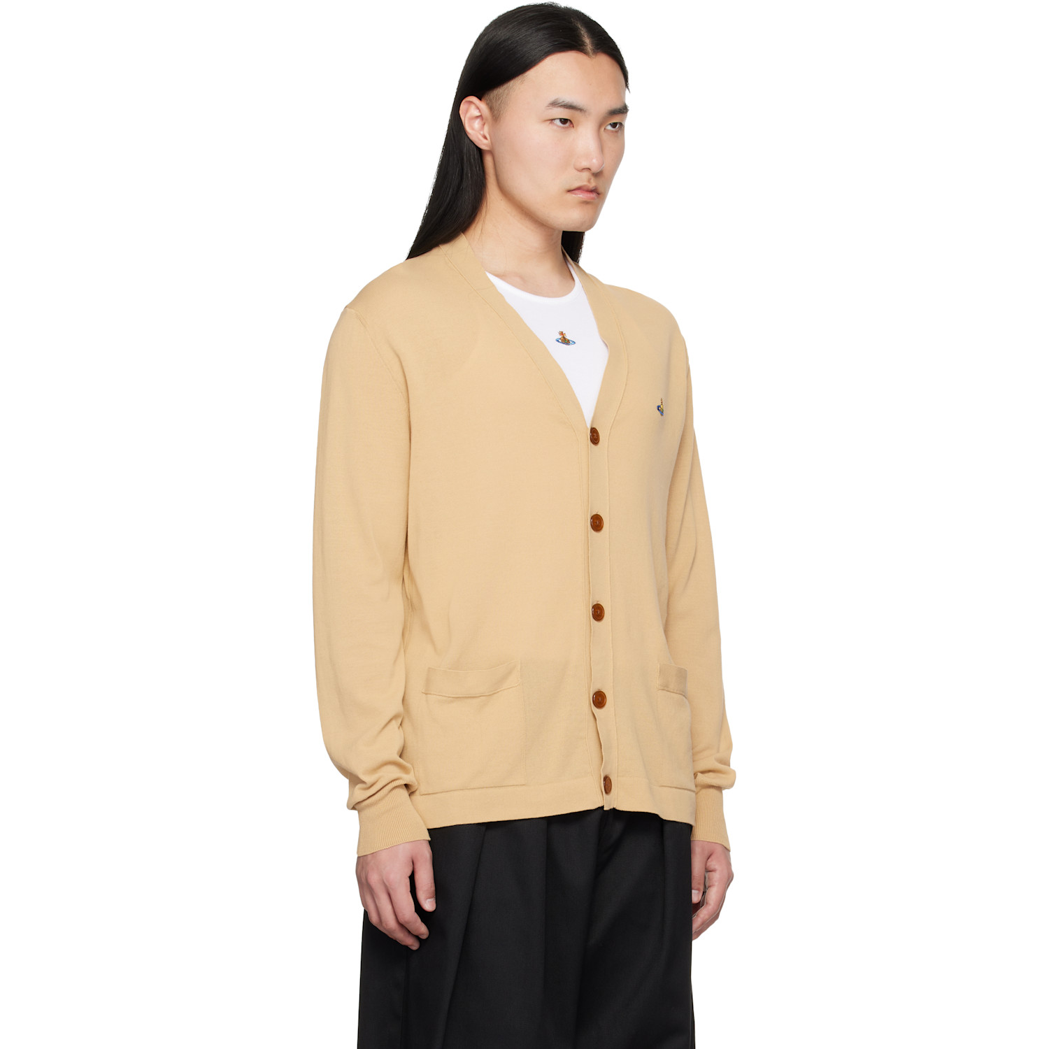  Vivienne Westwood Beige Alex Cardigan 