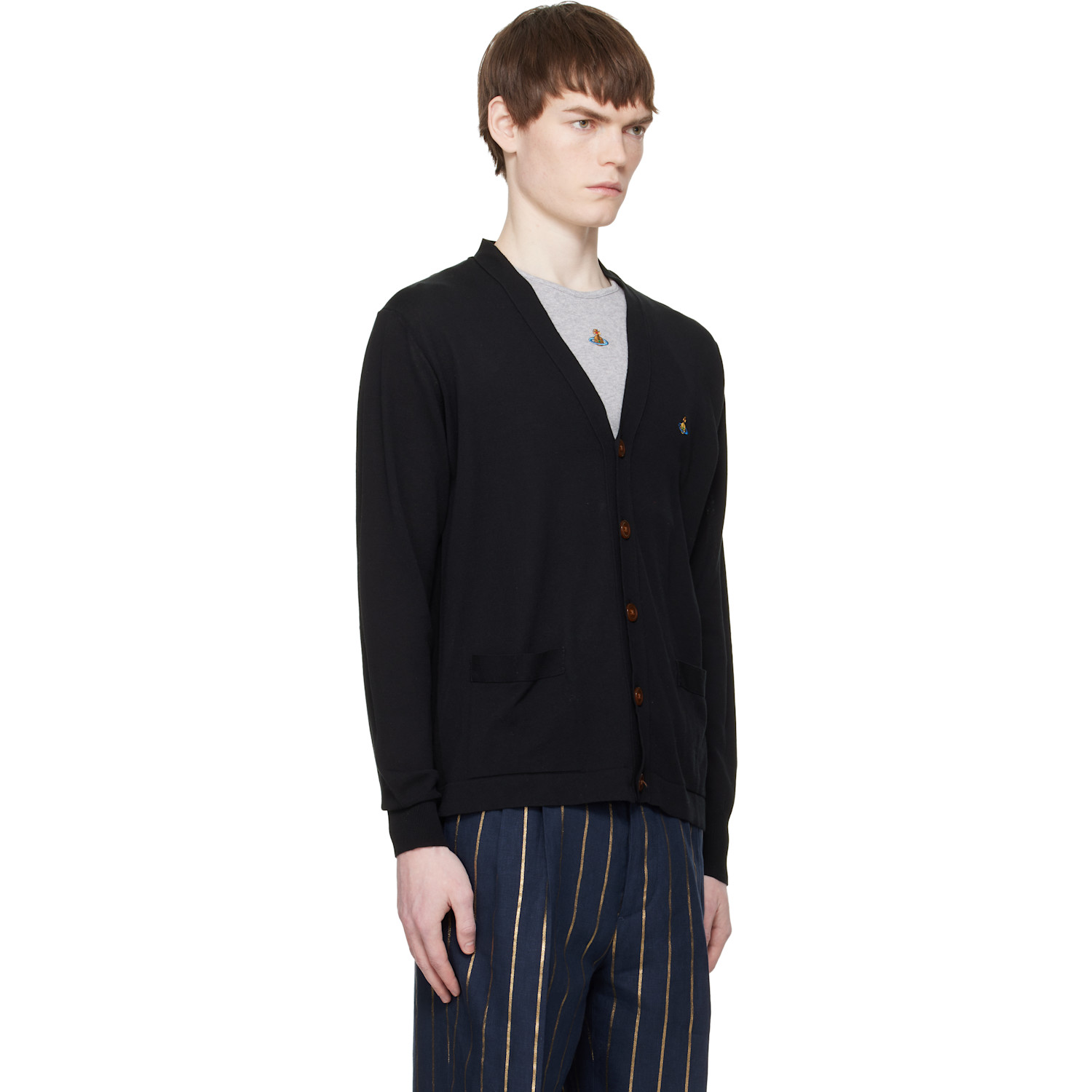  Vivienne Westwood Black Alex Cardigan 