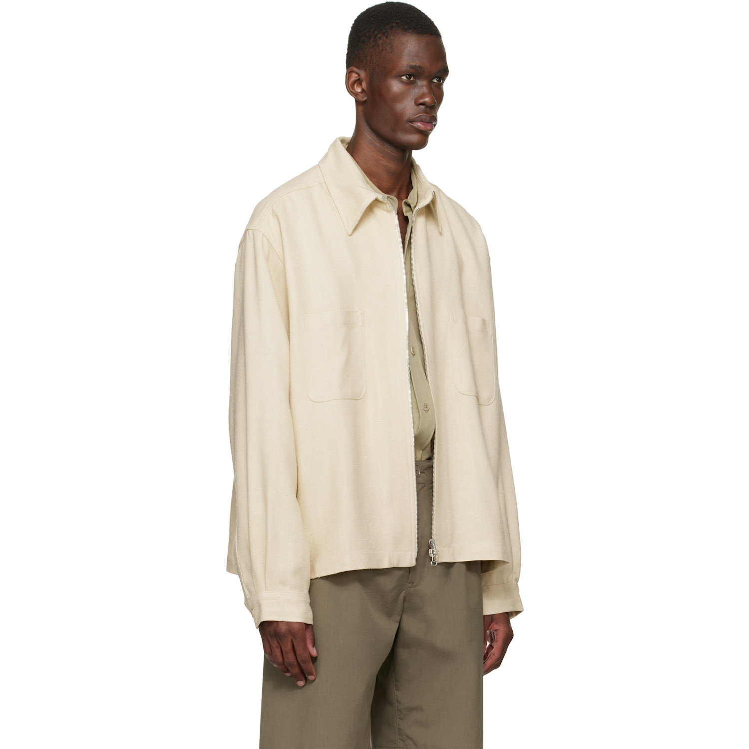  Colbo Beige Zip Jacket 