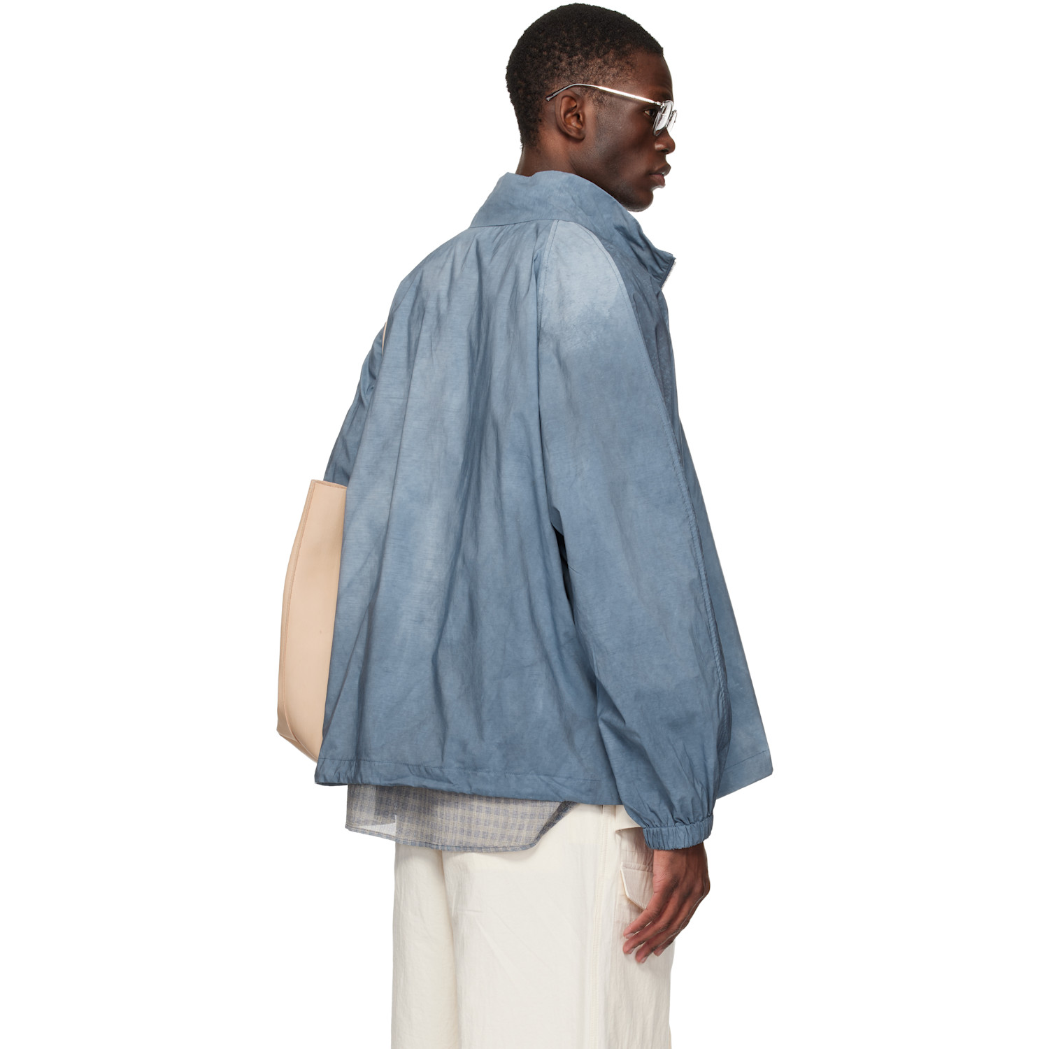  Colbo Blue Half Zip Raglan Jacket 