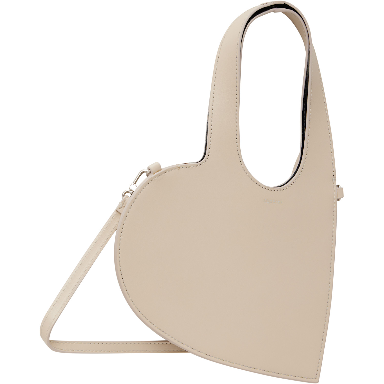  Coperni Beige Mini Heart Tote 