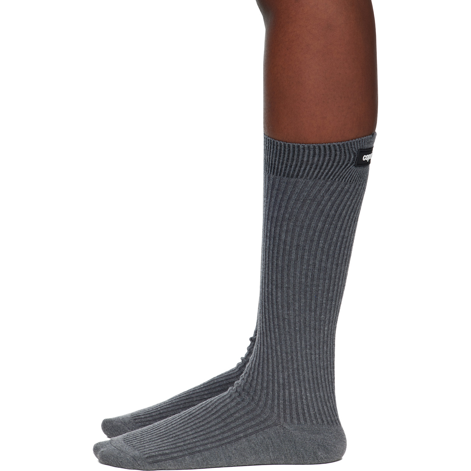  Coperni Gray Knit Socks 
