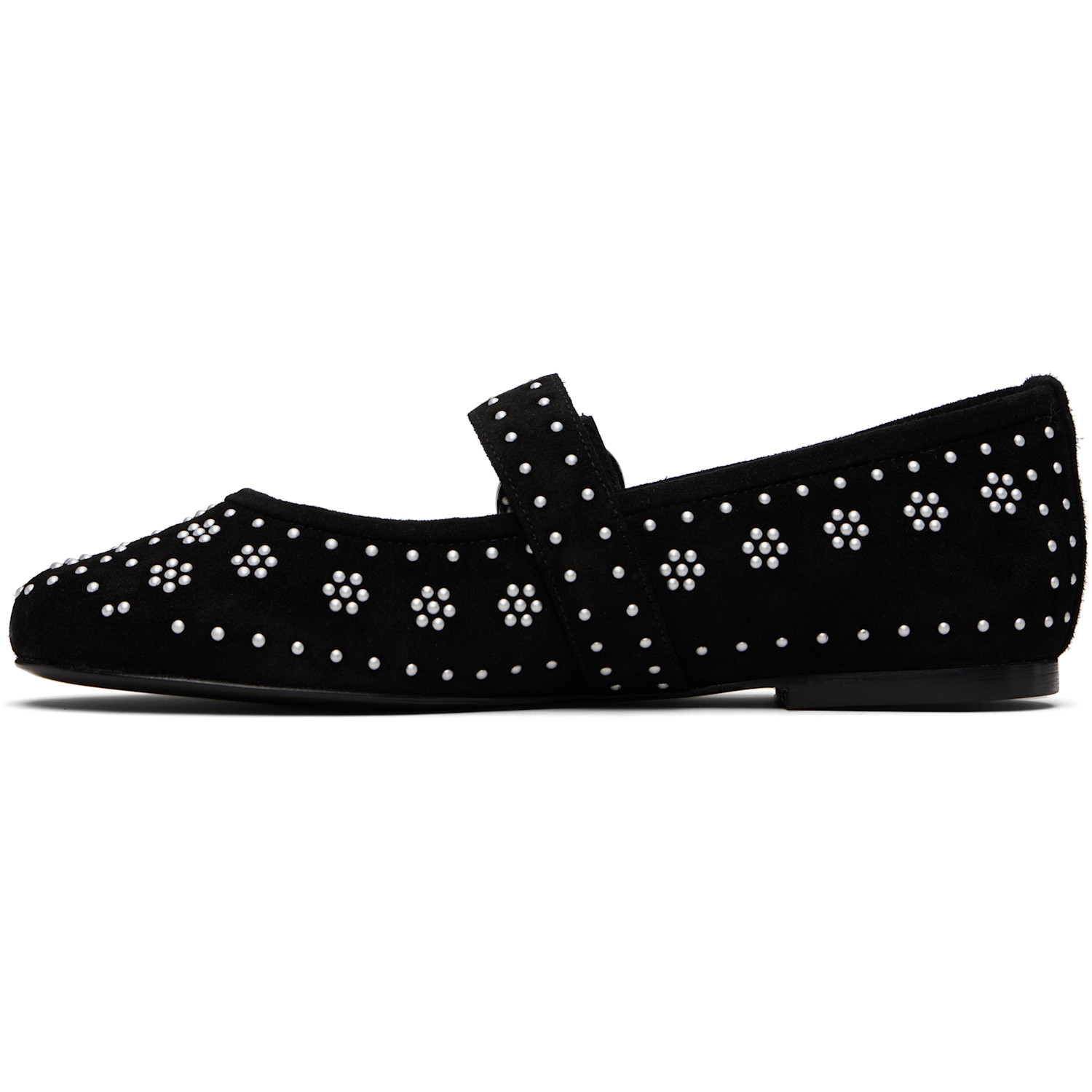  Coperni Black Belt Ballerina Flats 