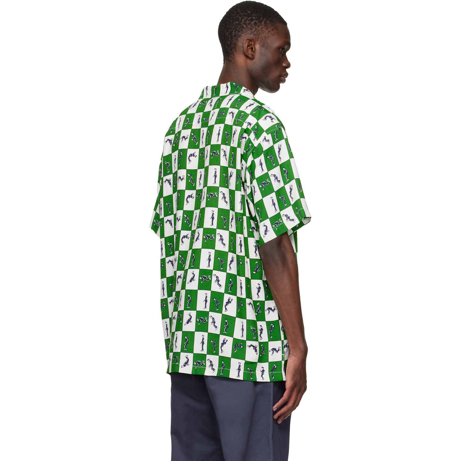  Vowels Green Elvis Shirt 