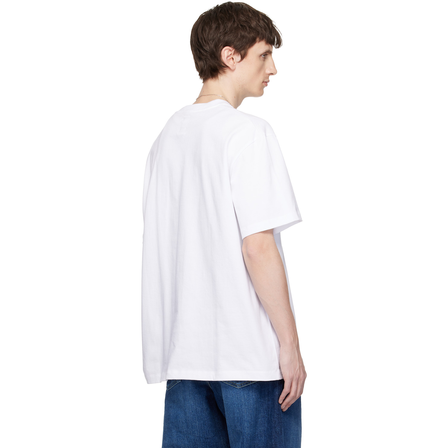  Vowels White Kitty T-shirt 