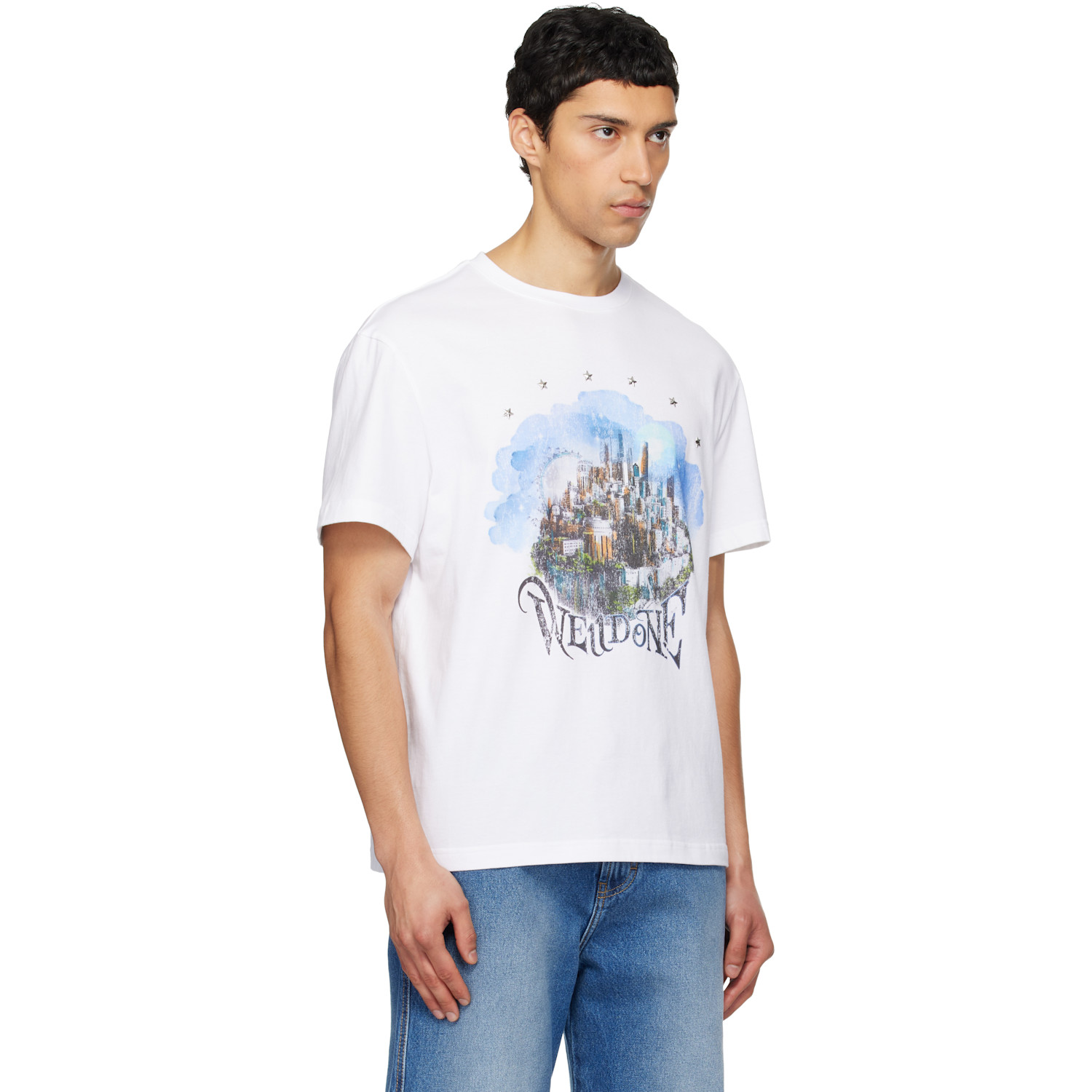  We11done White City Regular Fit T-shirt 