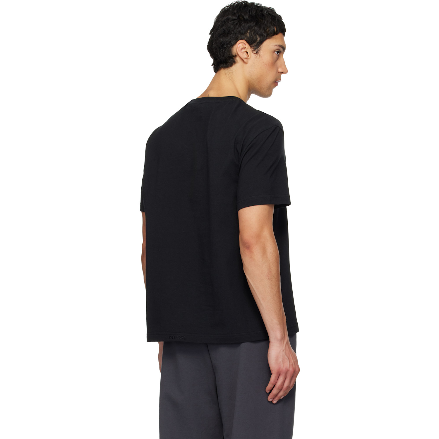  We11done Black City Regular Fit T-shirt 