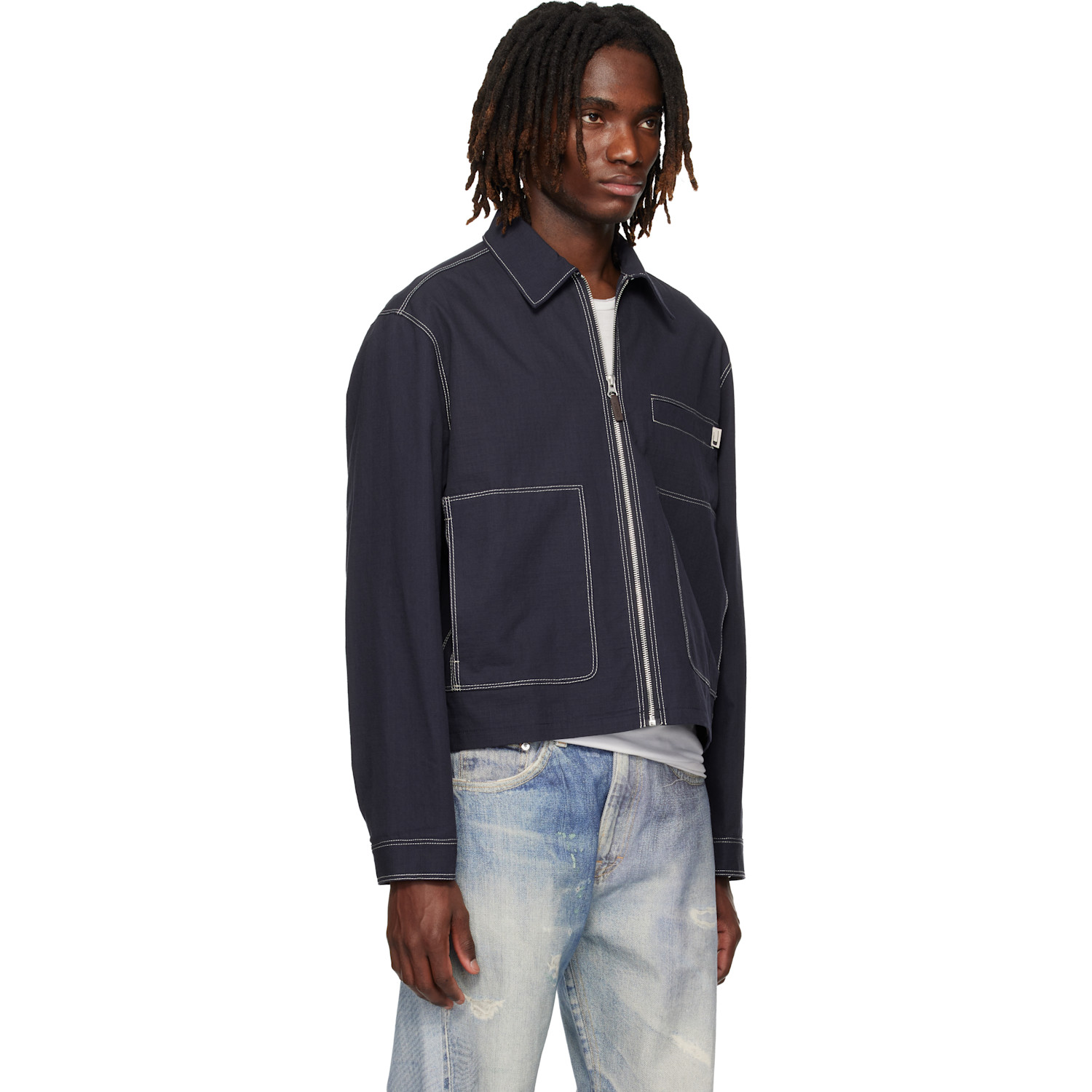  Carrer Navy Bay Jacket 