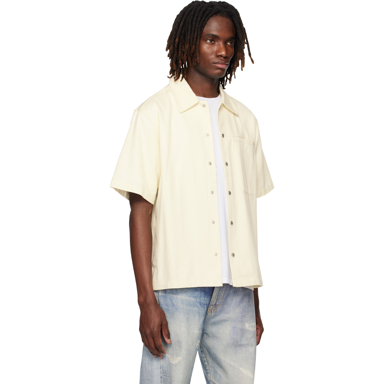  Carrer Off-white Beck Short Snap Shirt 