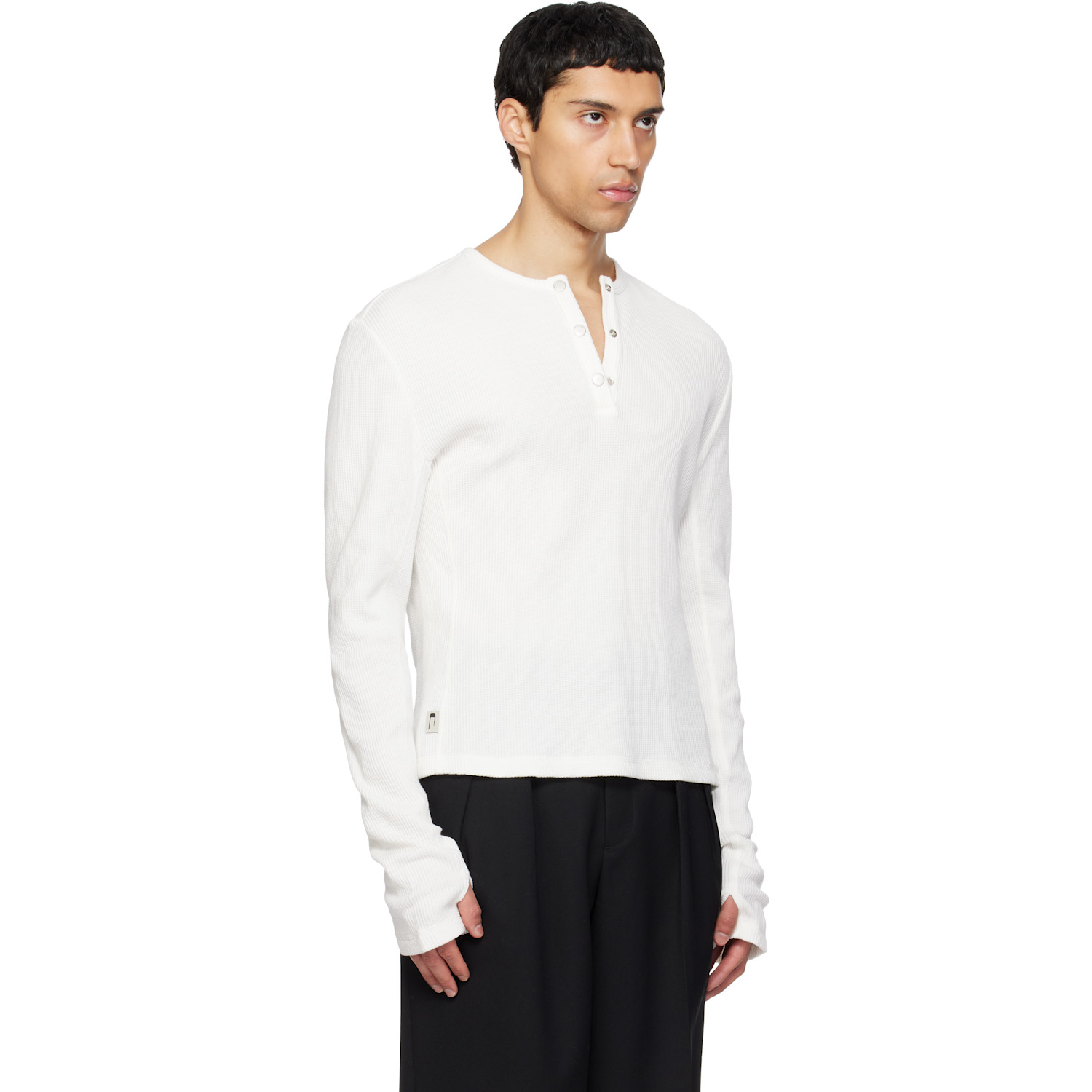  Carrer White Lis Classic Henley 