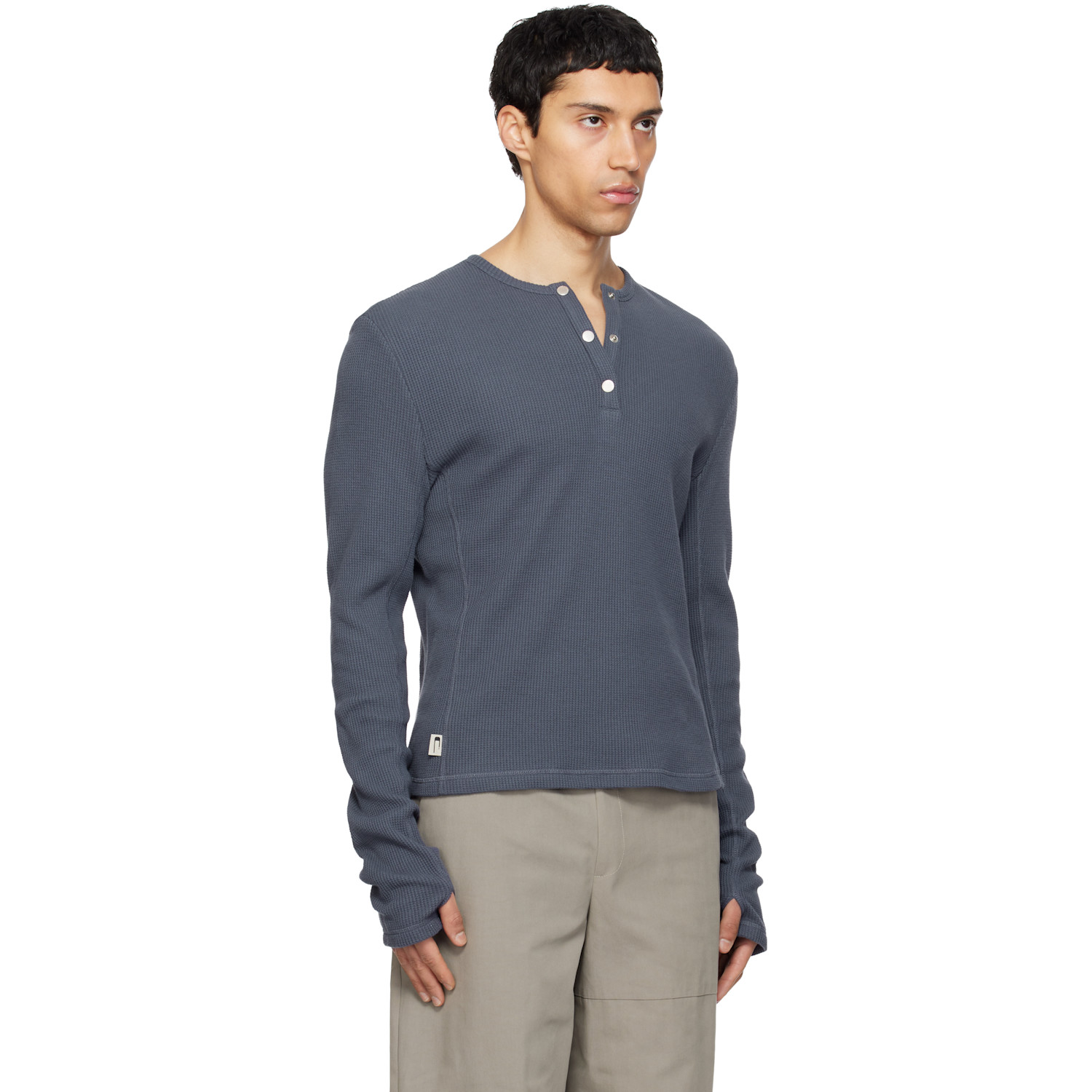  Carrer Navy Lis Classic Henley 