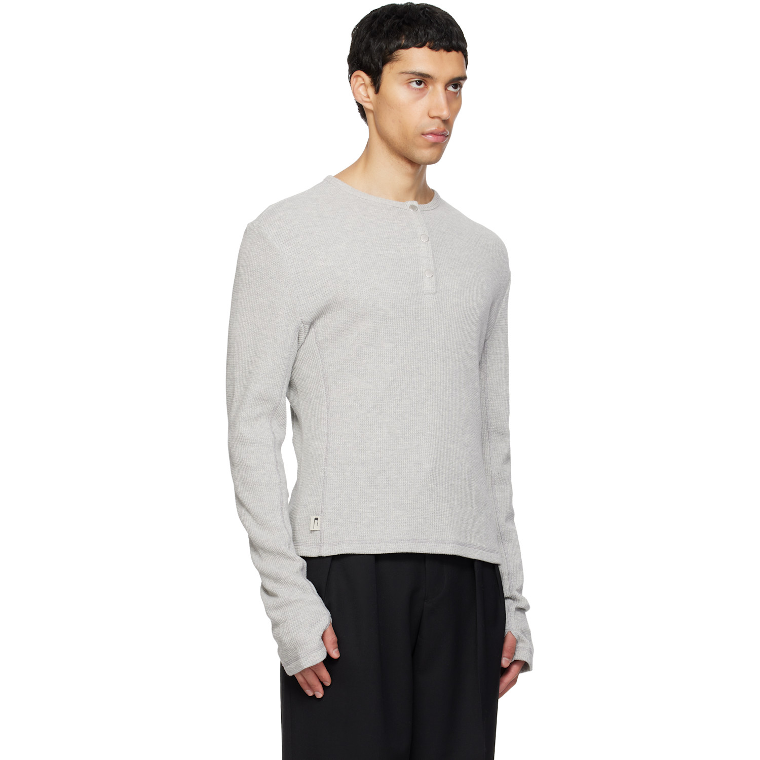  Carrer Ssense Exclusive Gray Lis Henley 