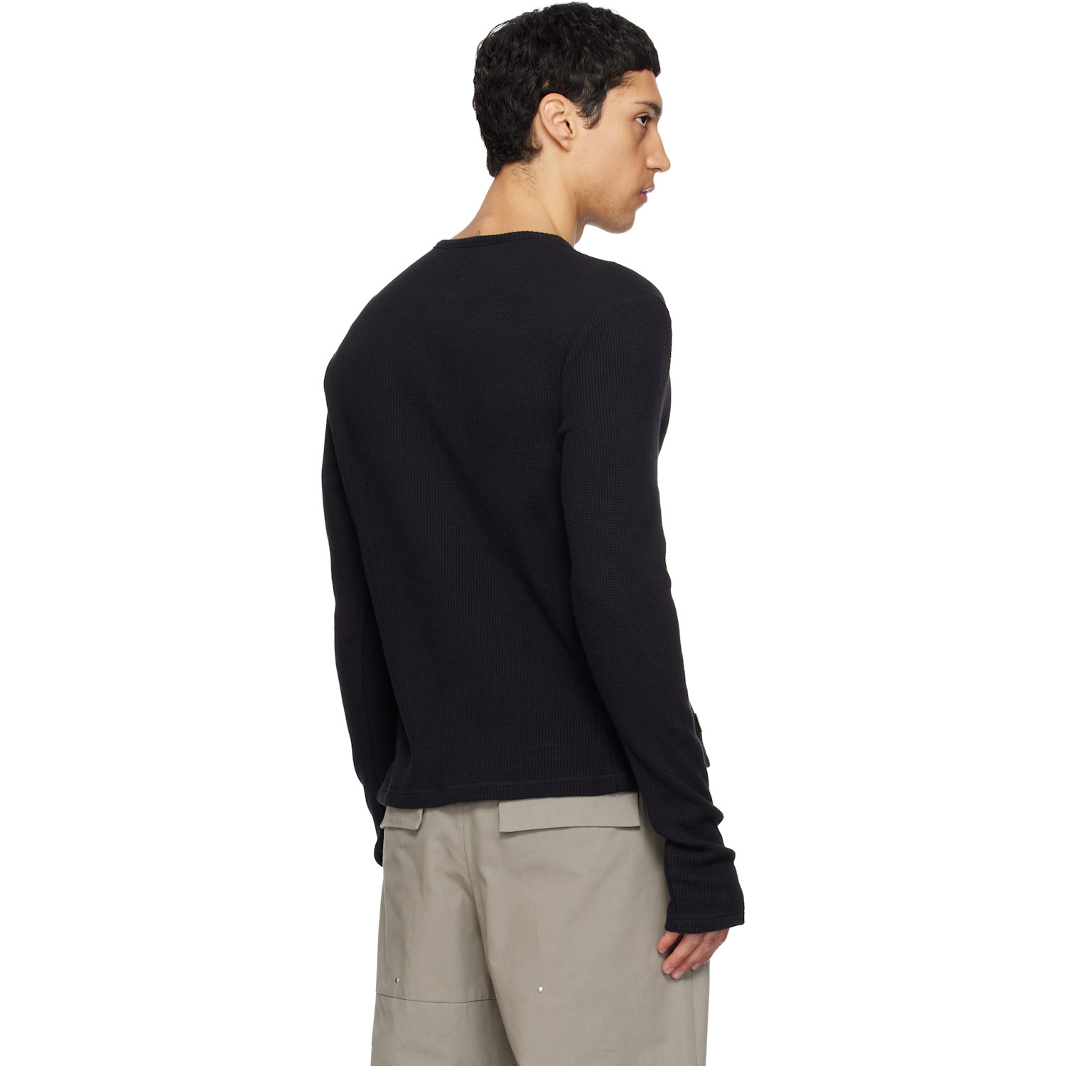  Carrer Ssense Exclusive Black Lis Henley 
