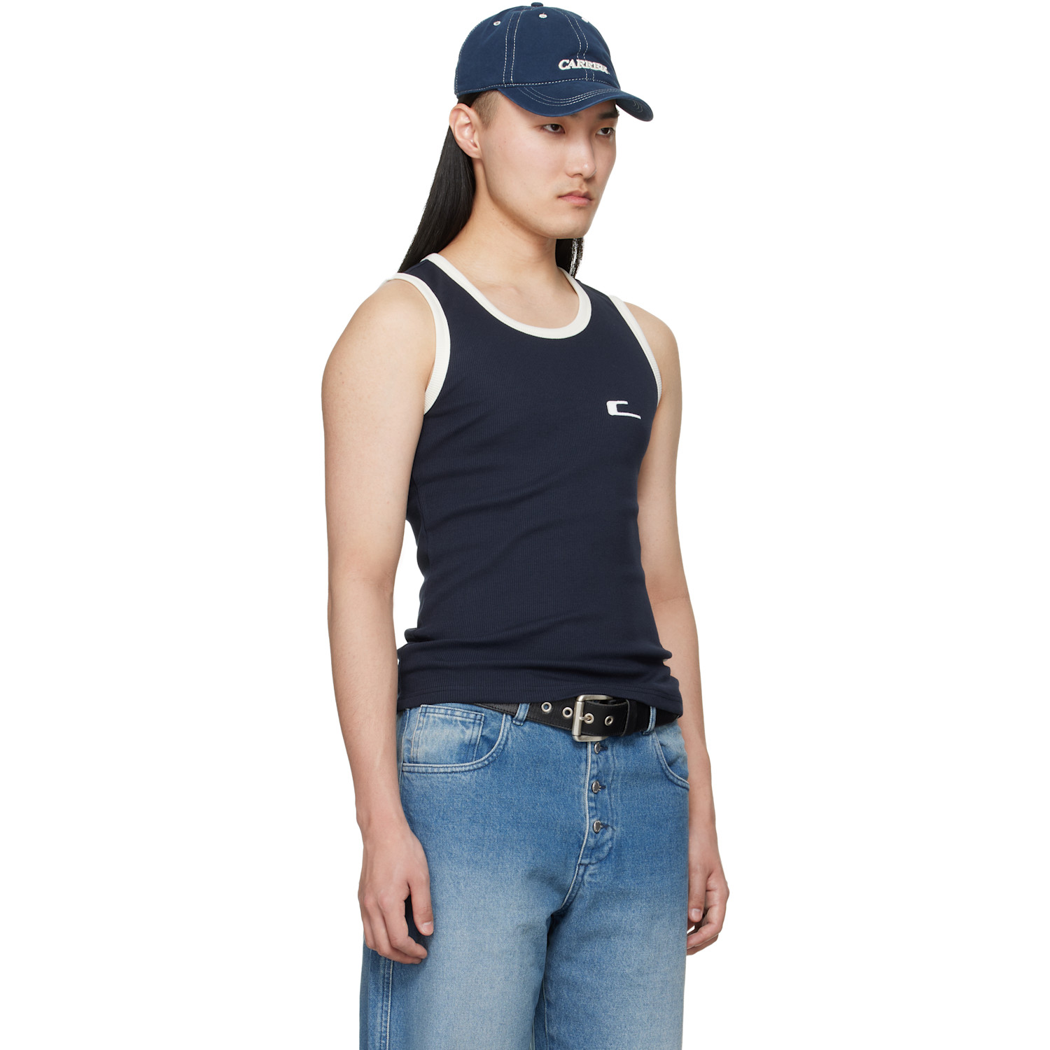 Carrer Navy Ferraz Tank Top 