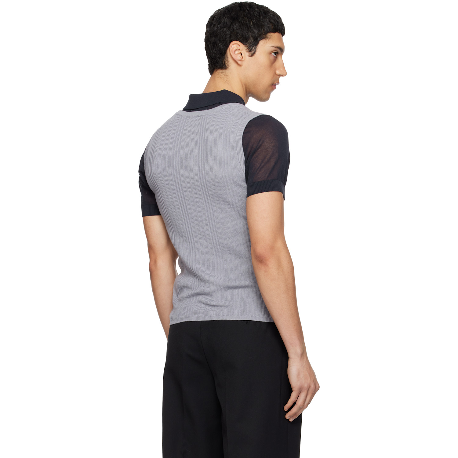  Carrer Gray Tone Tank Top 