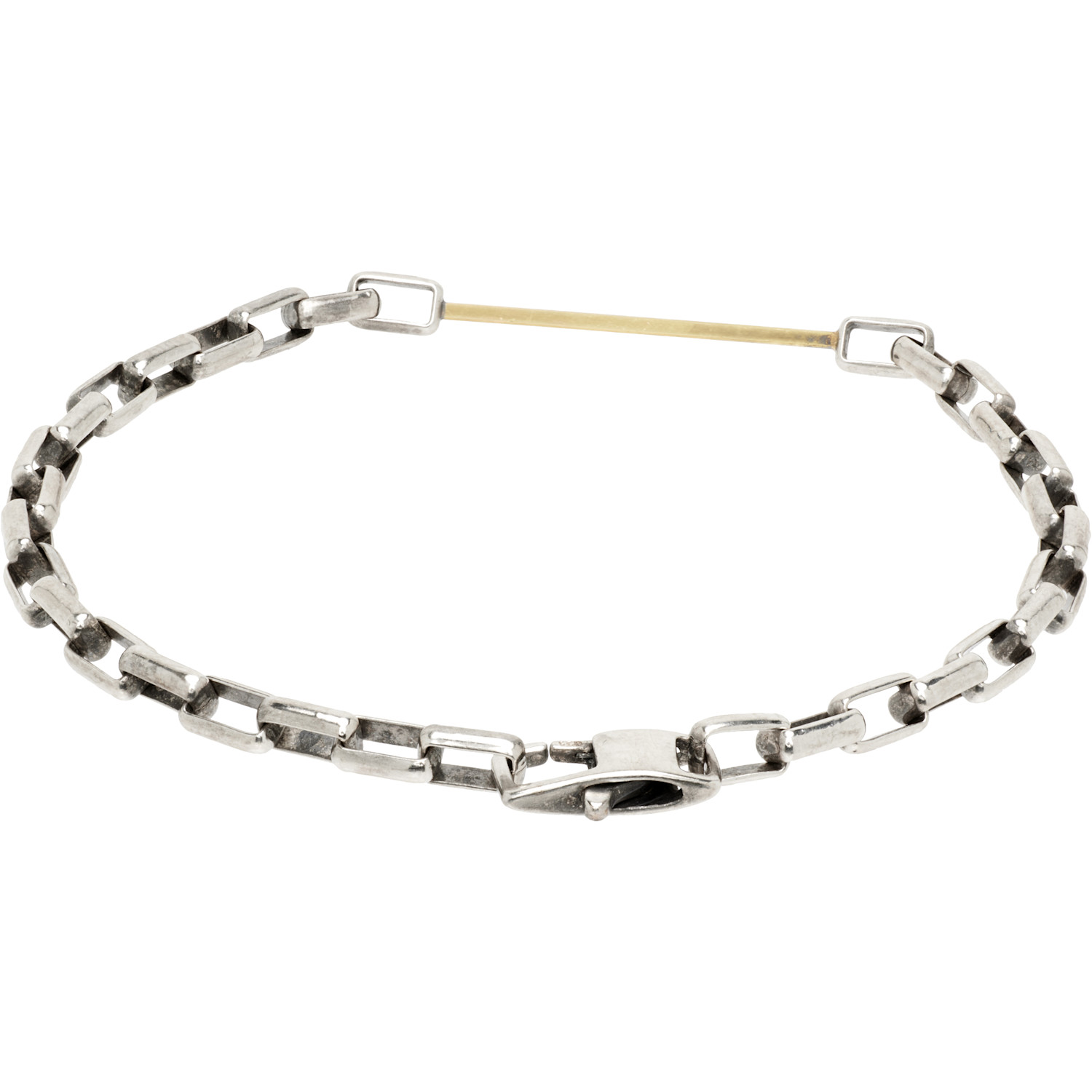  Title Of Work Box Link Bar Bracelet 