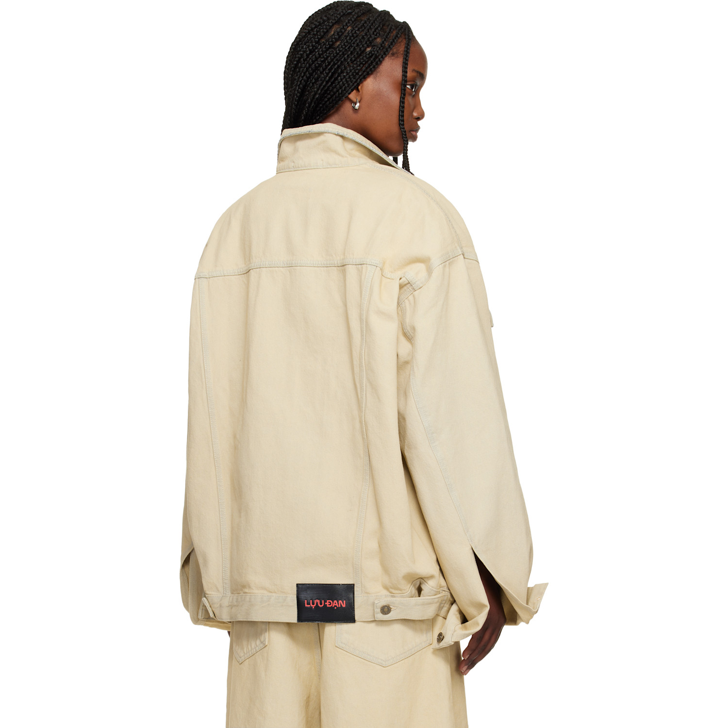  Lu'u Dan Off-white Drifter Denim Jacket 