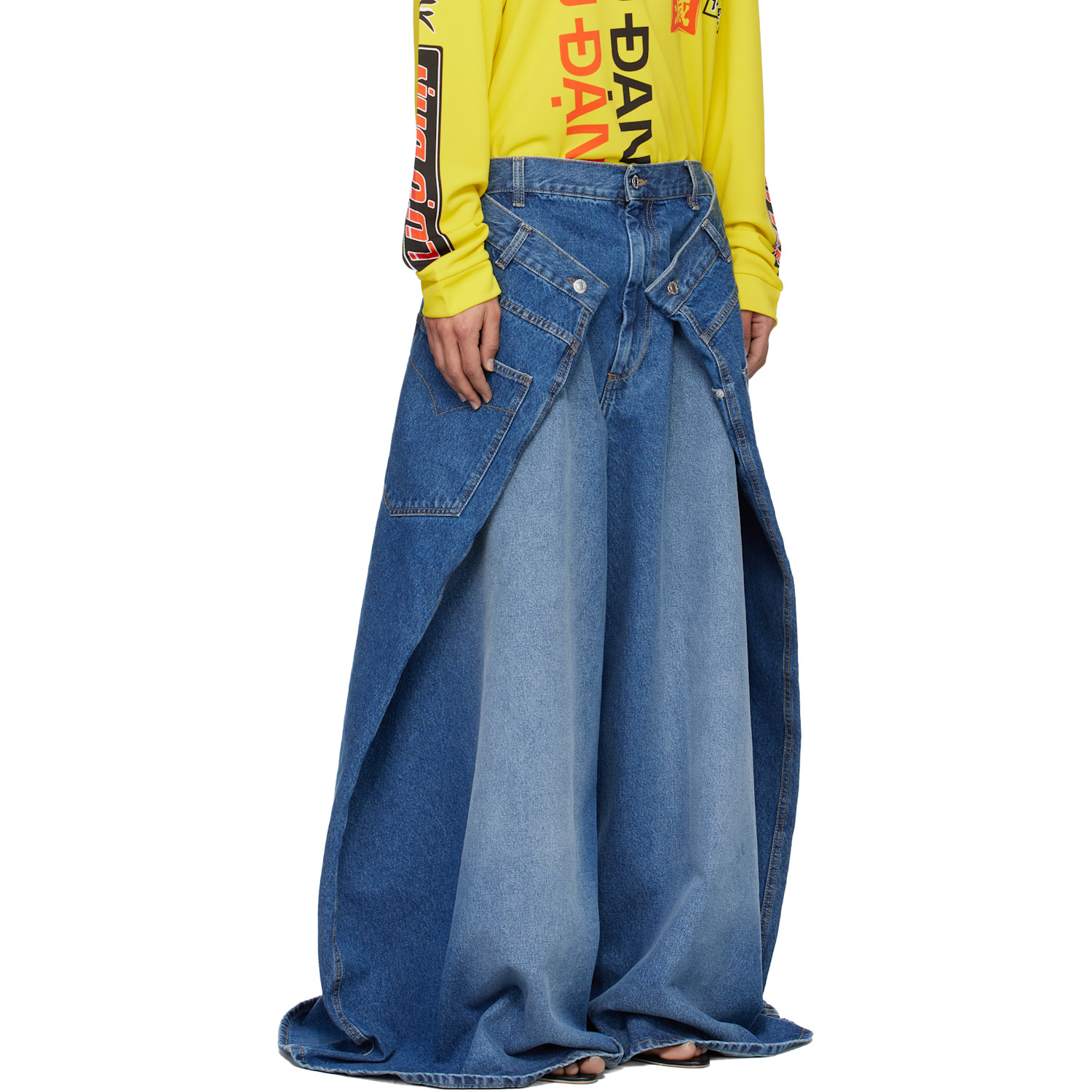  Lu'u Dan Blue Maxi X Maxi X Maxi Jeans 
