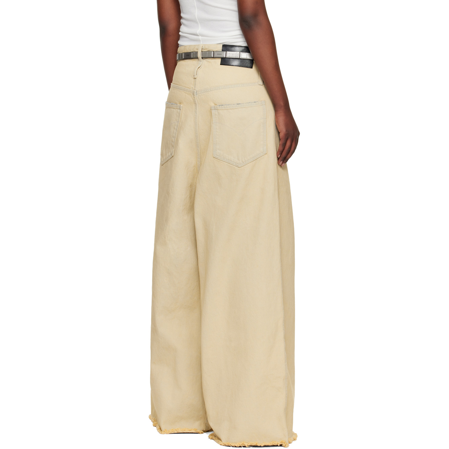  Lu'u Dan Off-white Dumpster Denim Jeans 