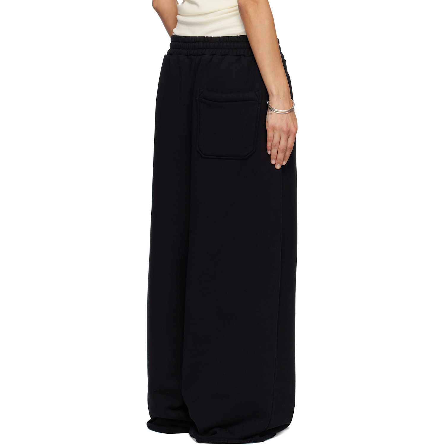  Lu'u Dan Ssense Exclusive Black Raw-cut Bontan Lounge Pants 