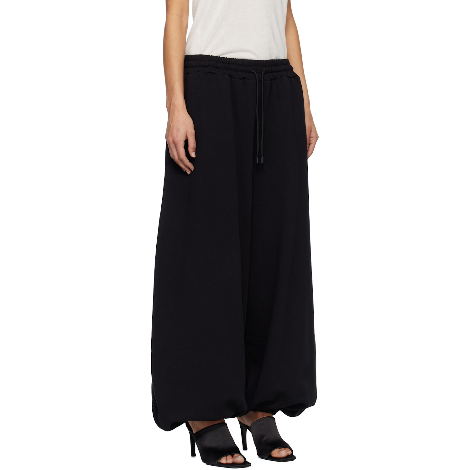  Lu'u Dan Black Baggy Bontans Sweatpants 