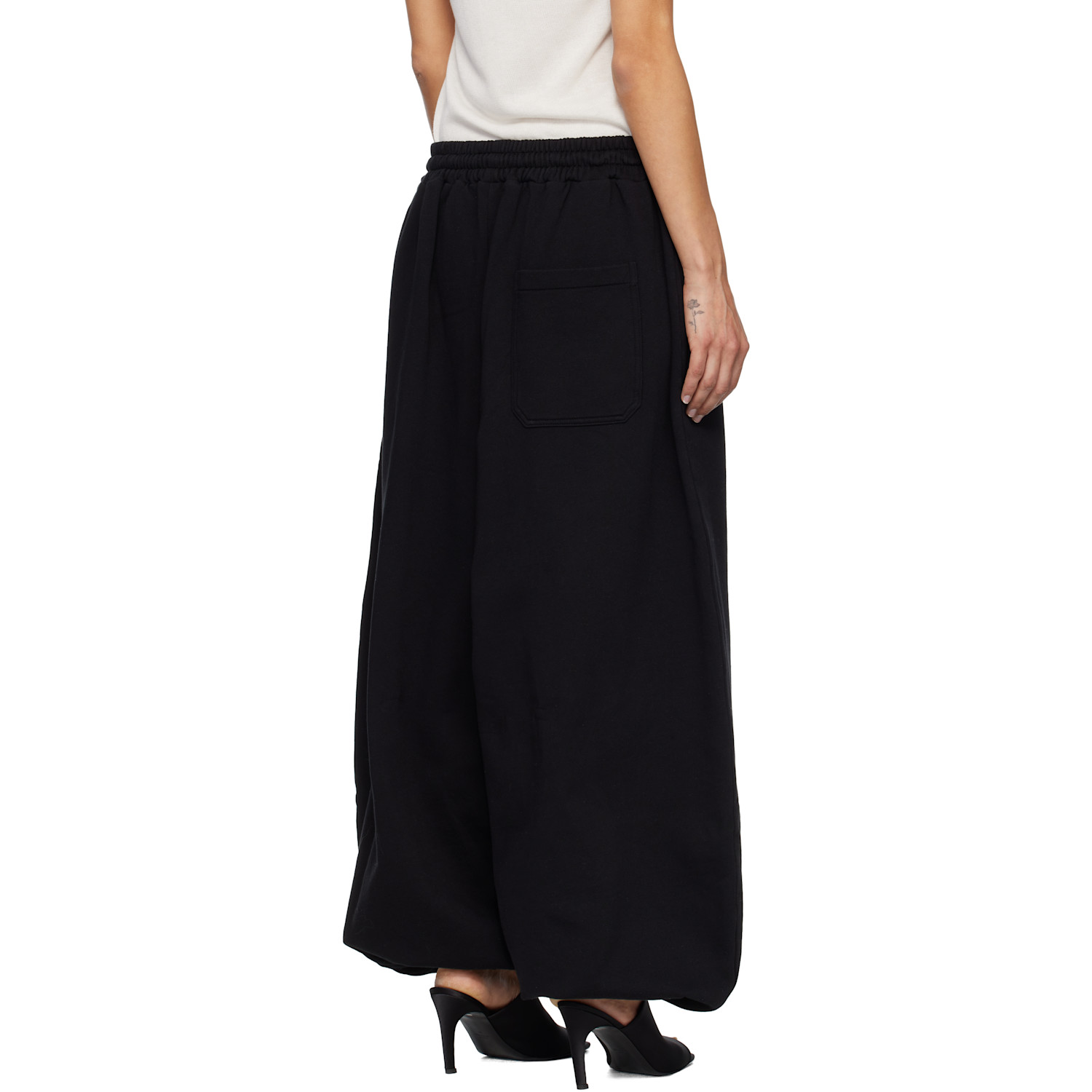  Lu'u Dan Black Baggy Bontans Sweatpants 