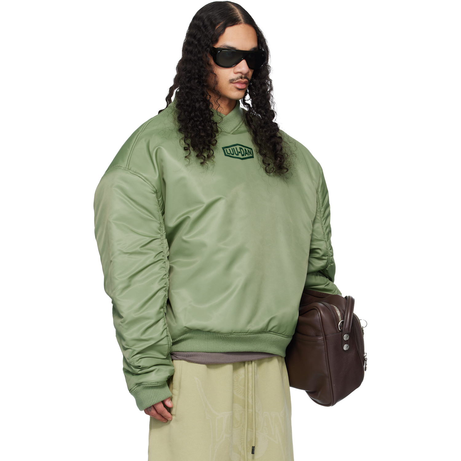  Lu'u Dan Green Unibomber Sweatshirt 