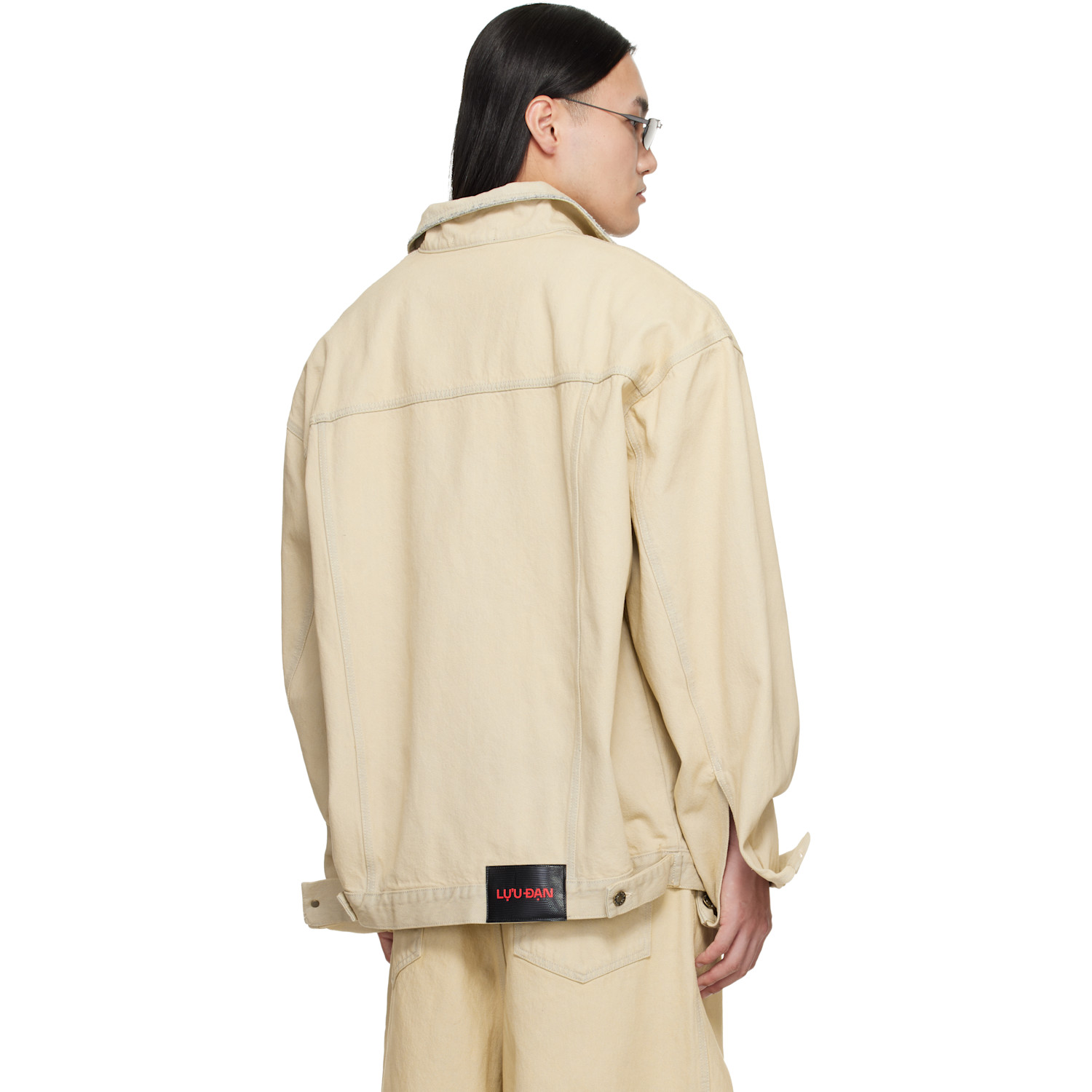  Lu'u Dan Off-white Drifter Denim Jacket 