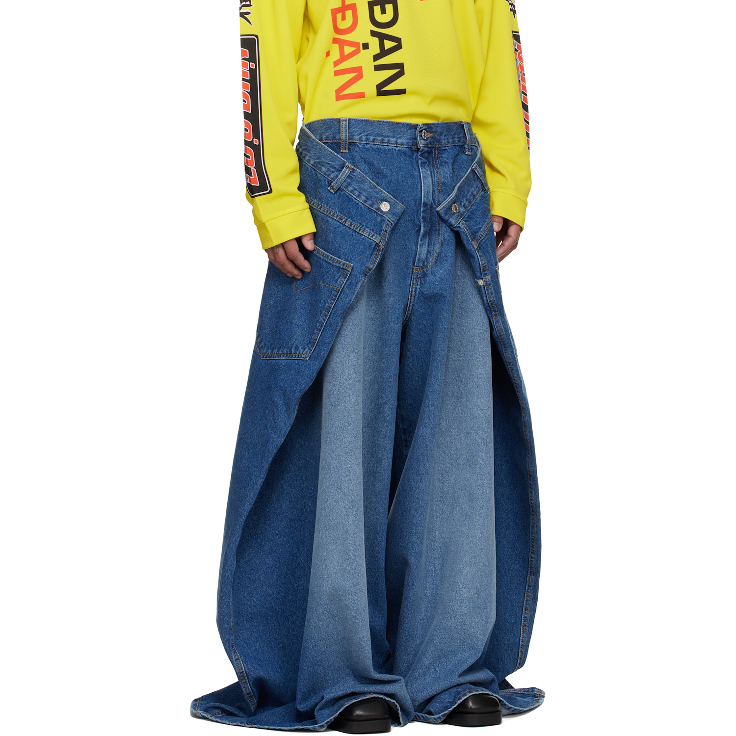  Lu'u Dan Blue Maxi X Maxi X Maxi Jeans 