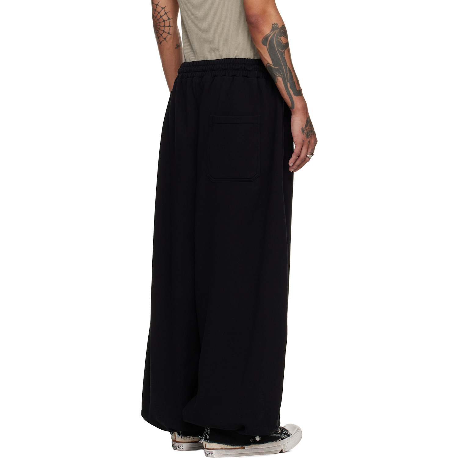  Lu'u Dan Black Baggy Bontans Sweatpants 