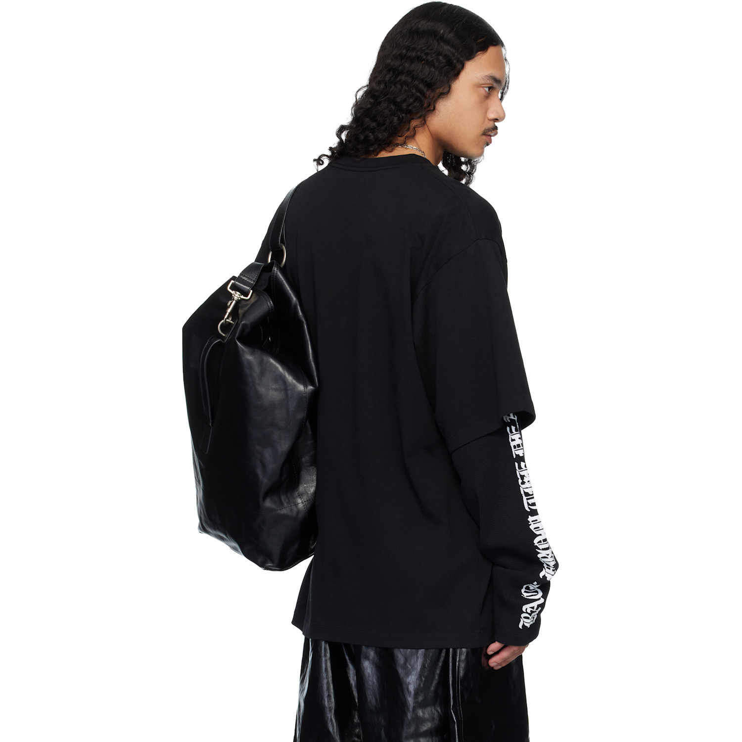  Lu'u Dan Black Double Deck T-shirt 