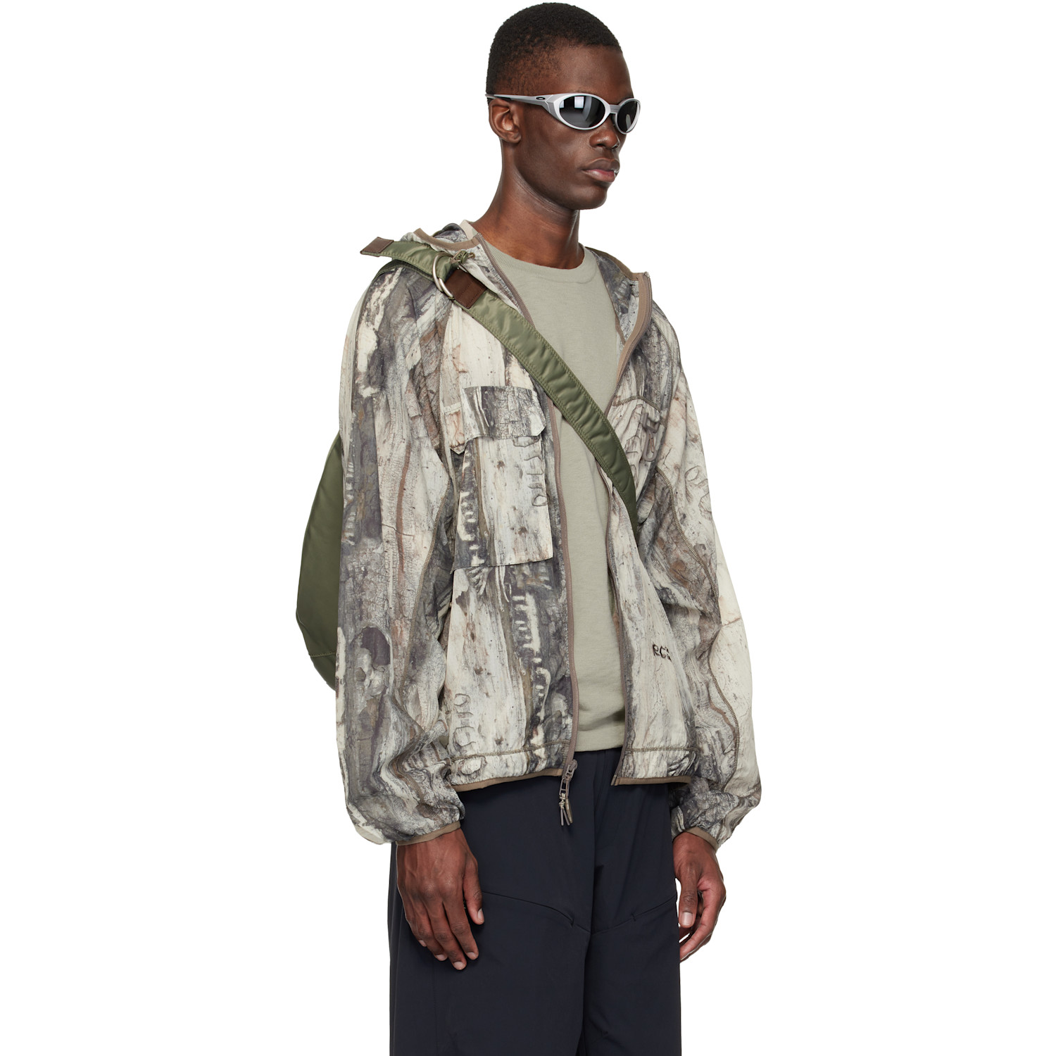  Rcos Taupe Griffith Nr.pa Running Jacket 